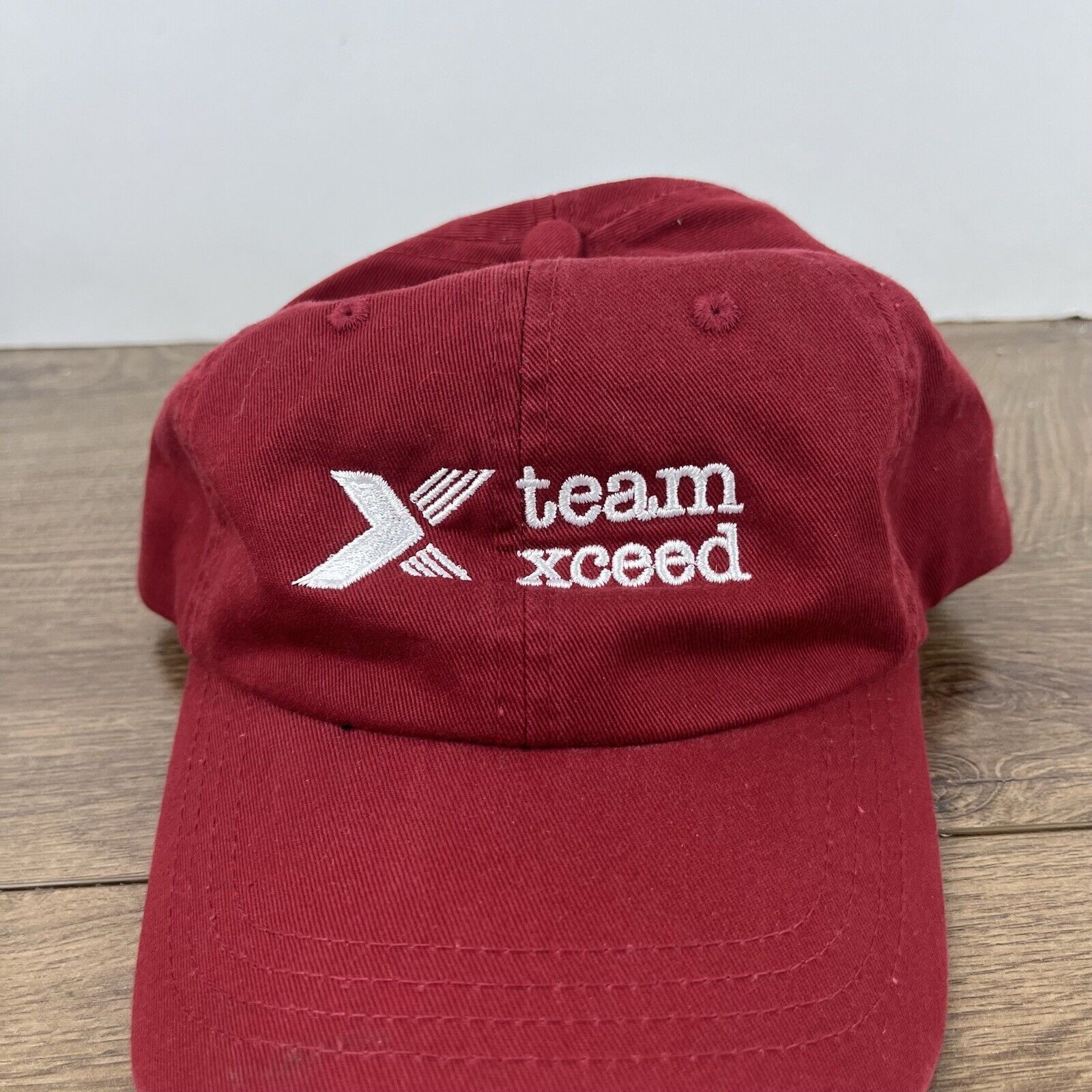 Other Team Xceed Hat Xceed Red Cap Hat Adjustable Hat Red Adult Ha Size ONE SIZE - 5 Thumbnail