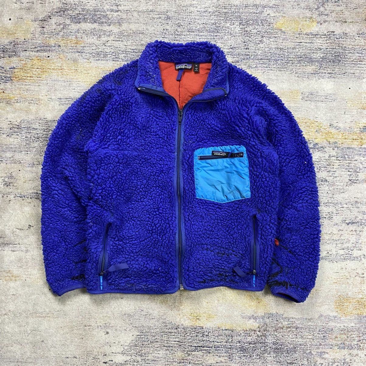 Patagonia × Vintage Vintage 90s Patagonia fleece jacket Size US M / EU 48-50 / 2 - 1 Thumbnail