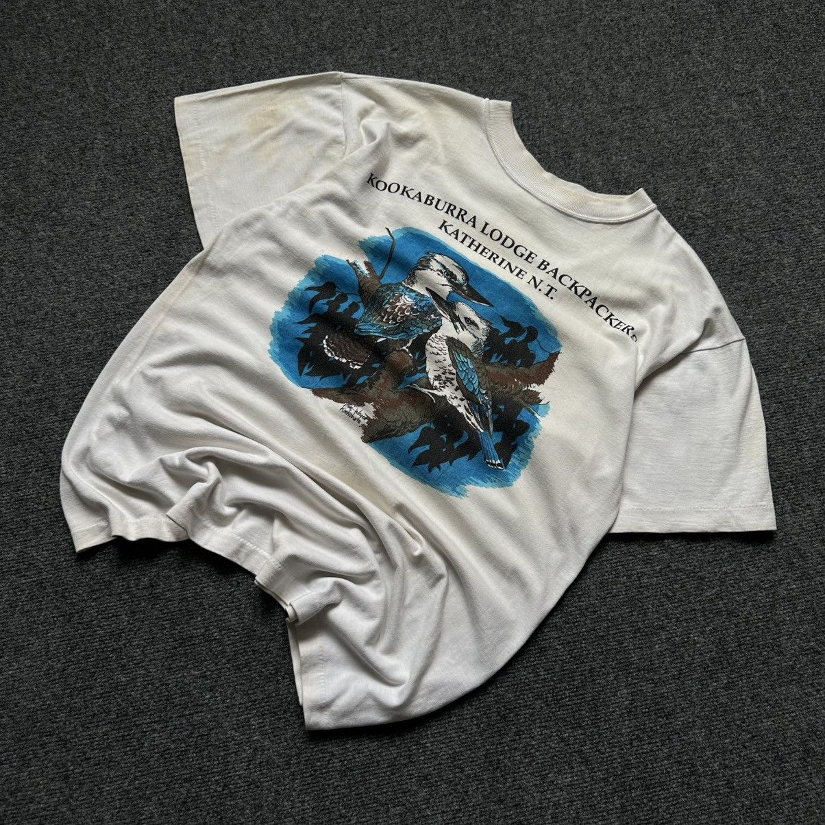 Y/Project VTG Adult T-shirts Man’s Kookaburra Lodge Backpackers 90s Size US XL / EU 56 / 4 - 2 Thumbnail