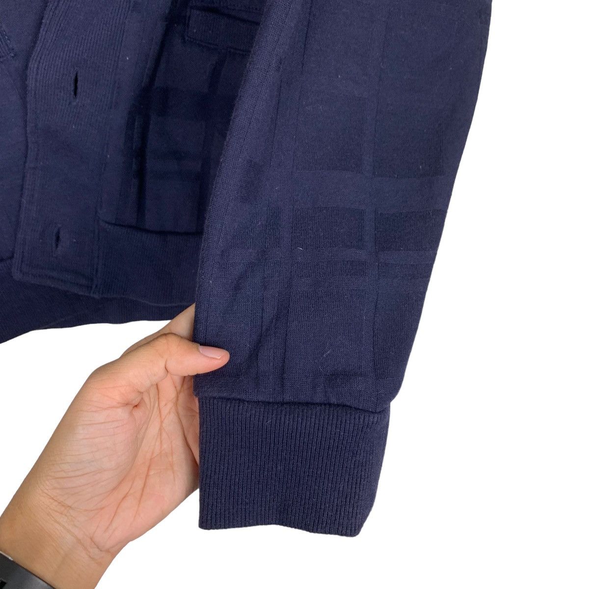 semanticdesign SEMANTIC DESIGN Navy Blue Casual Jacket #0968-C43 Size US M / EU 48-50 / 2 - 13 Thumbnail