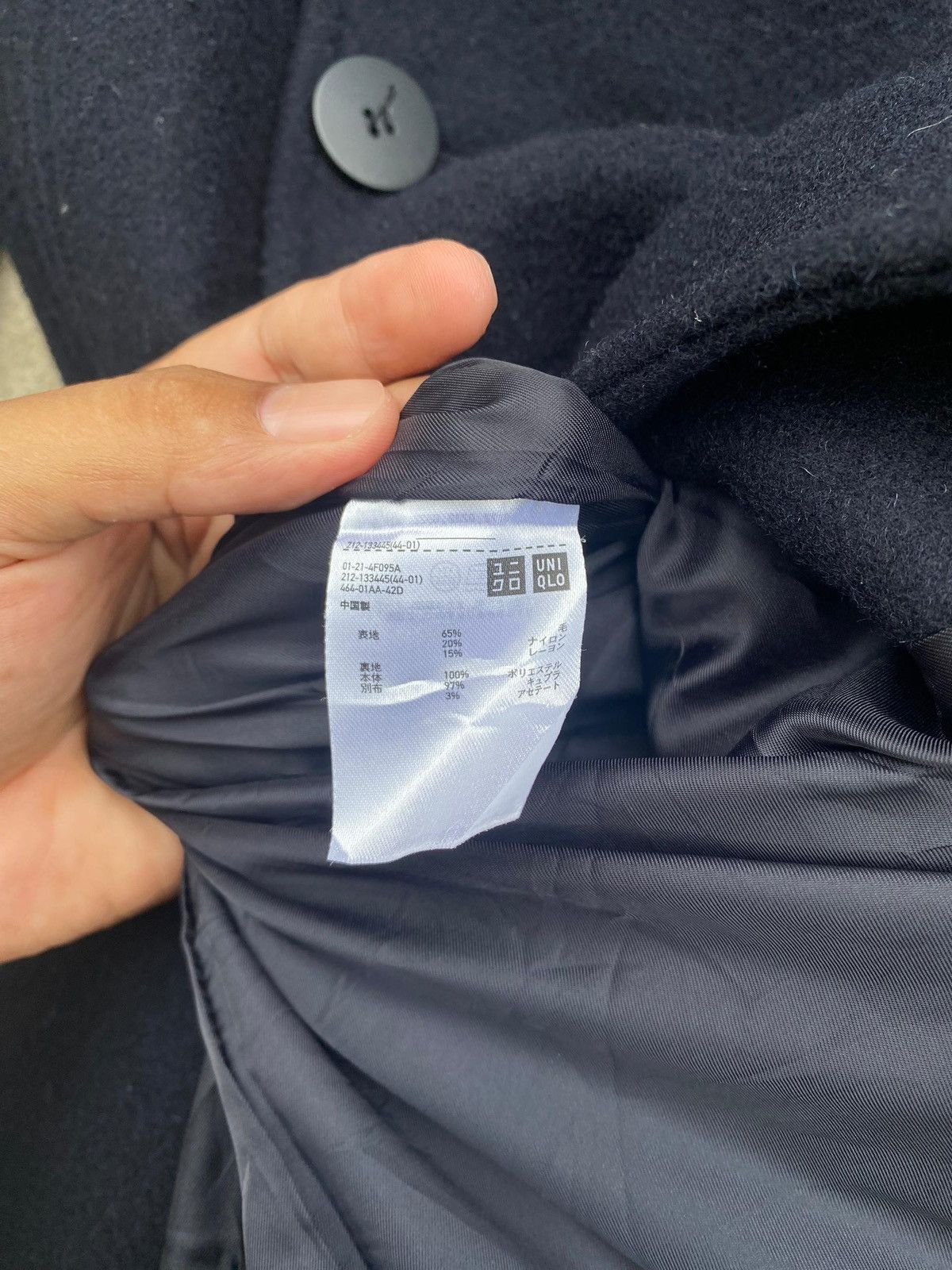 Uniqlo Uniqlo x Ines De La Fressange Paris Wool Coat Double Breast Size M / US 6-8 / IT 42-44 - 7 Thumbnail