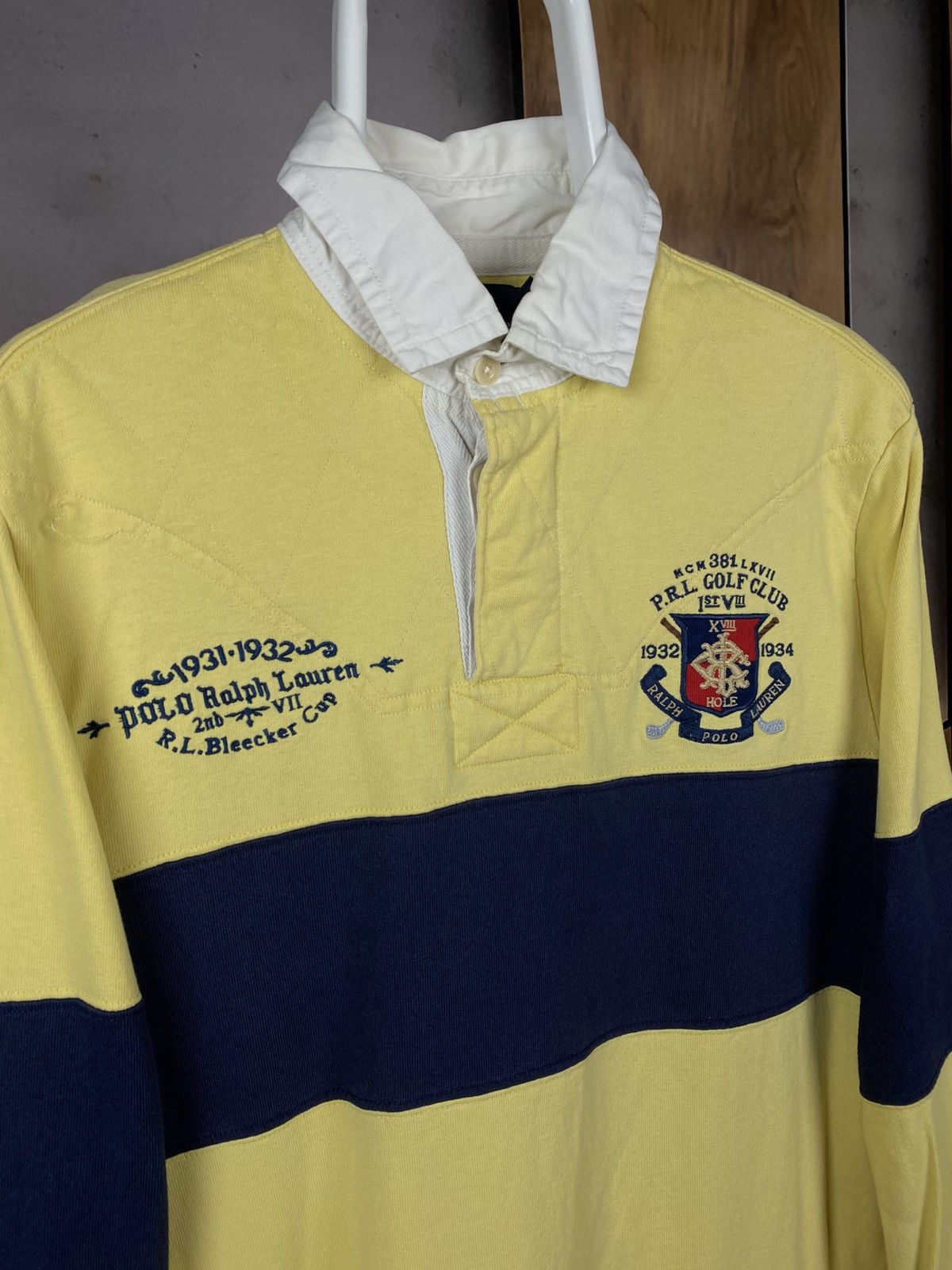 Polo Ralph Lauren 🎠Vintage 90s Sweatshirt Polo Rugby Polo Ralph Lauren Golf🎠 Size US M / EU 48-50 / 2 - 2 Thumbnail