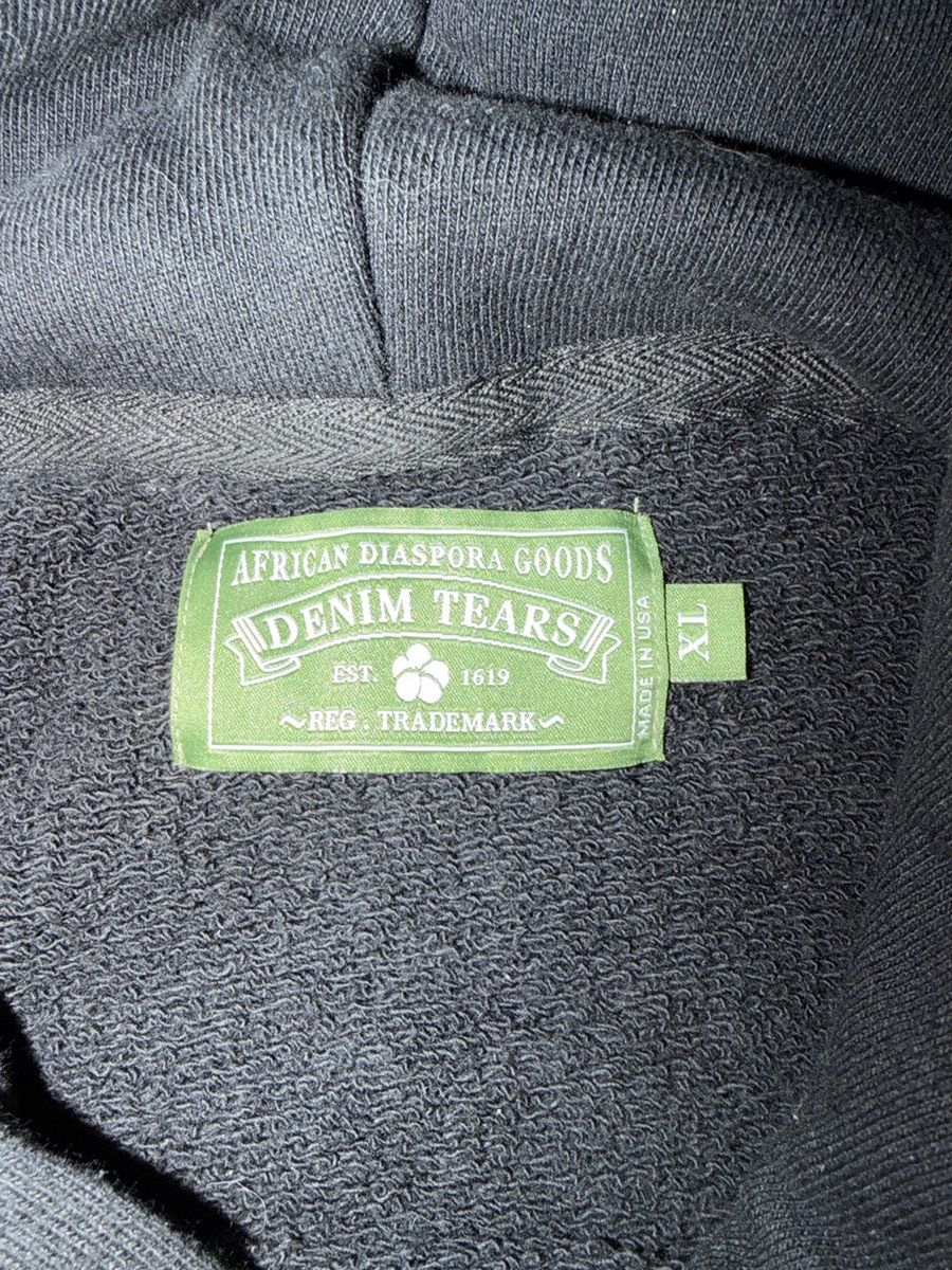 DENIM TEARS Denim Tears Metallic Gold Script Hoodie Size US XL / EU 56 / 4 - 2 Thumbnail