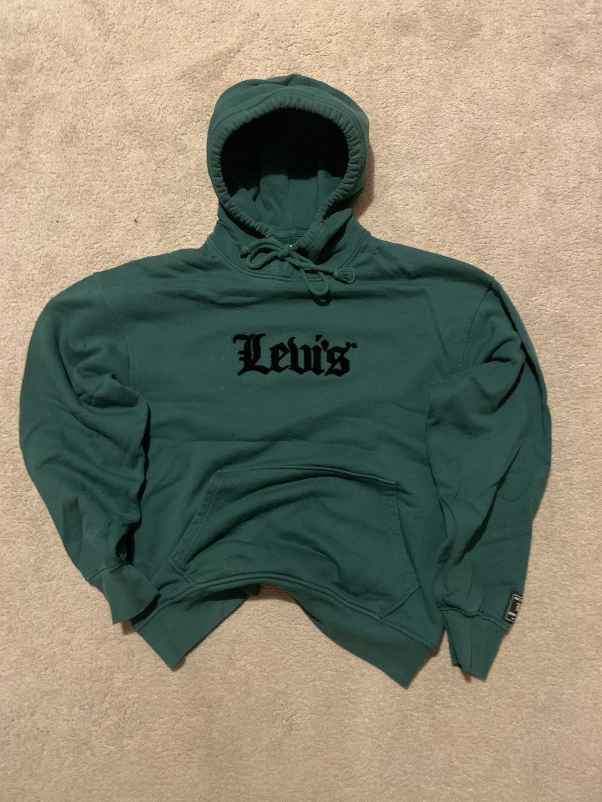 Hysteric Glamour Levi’s green hoodie embroidered logo Size US S / EU 44-46 / 1 - 1 Thumbnail