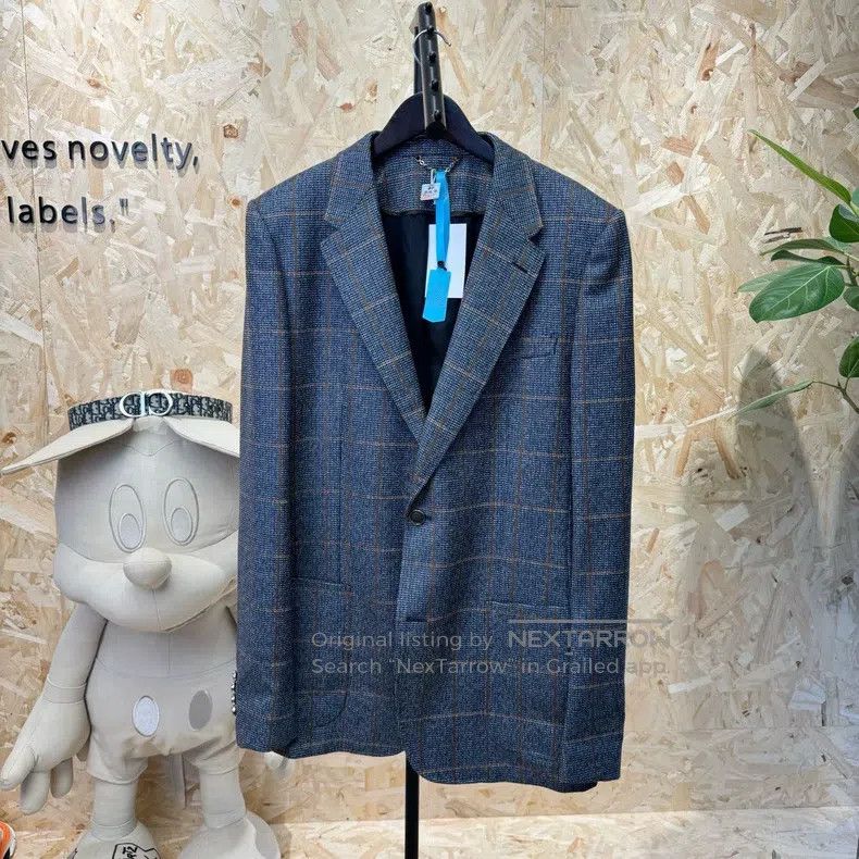 Louis Vuitton Louis Vuitton Houndstooth blazer Size 54R - 1 Thumbnail