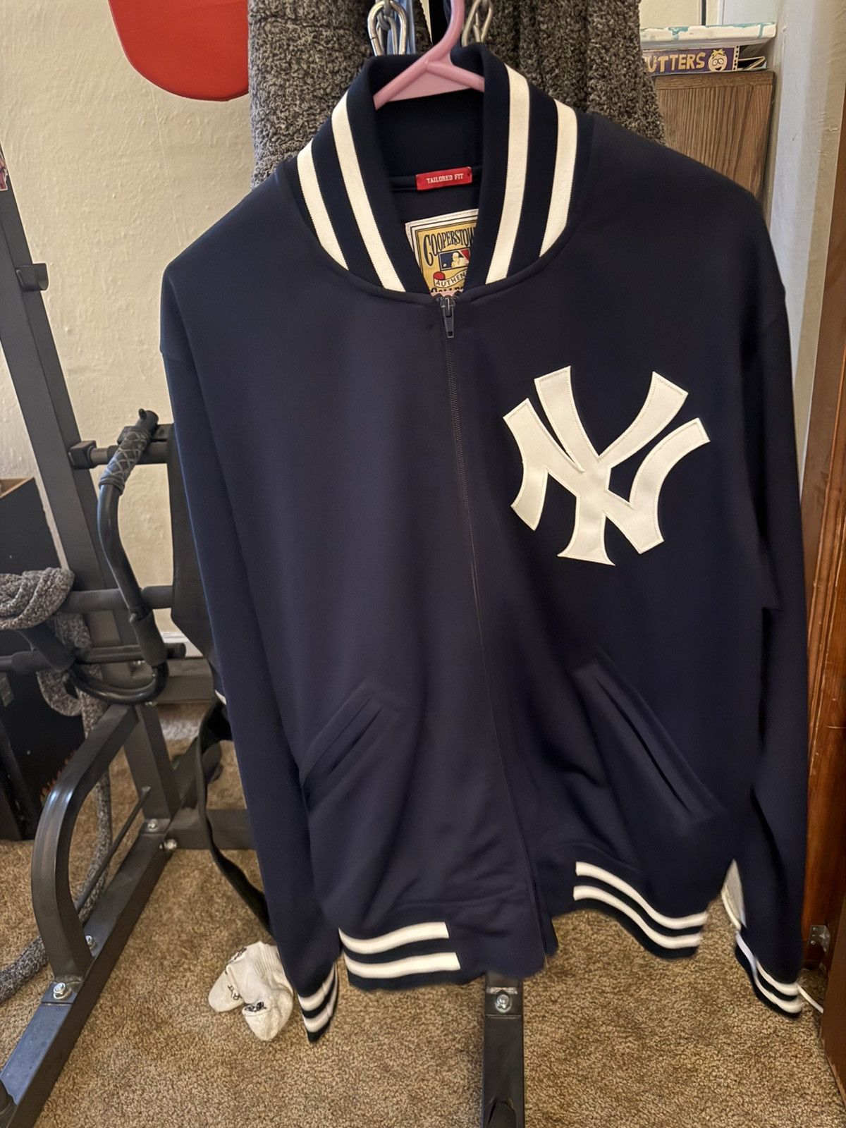 Mitchell & Ness Mitchell and Ness Yankees batting practice jacket Size US L / EU 52-54 / 3 - 1 Thumbnail