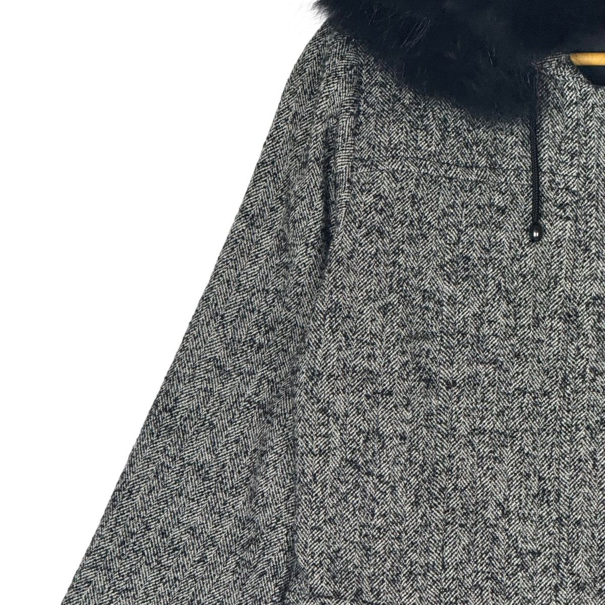 Japanese Brand A/C Design By Alpha Cubic Fux Fur Jacket Size M / US 6-8 / IT 42-44 - 3 Thumbnail