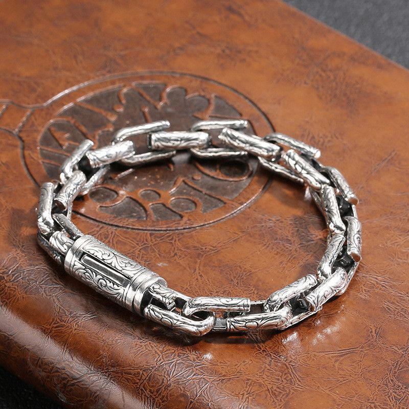 Jewelry 20cm Rattan Grass Pattern Retro Bracelet Size ONE SIZE - 1 Thumbnail