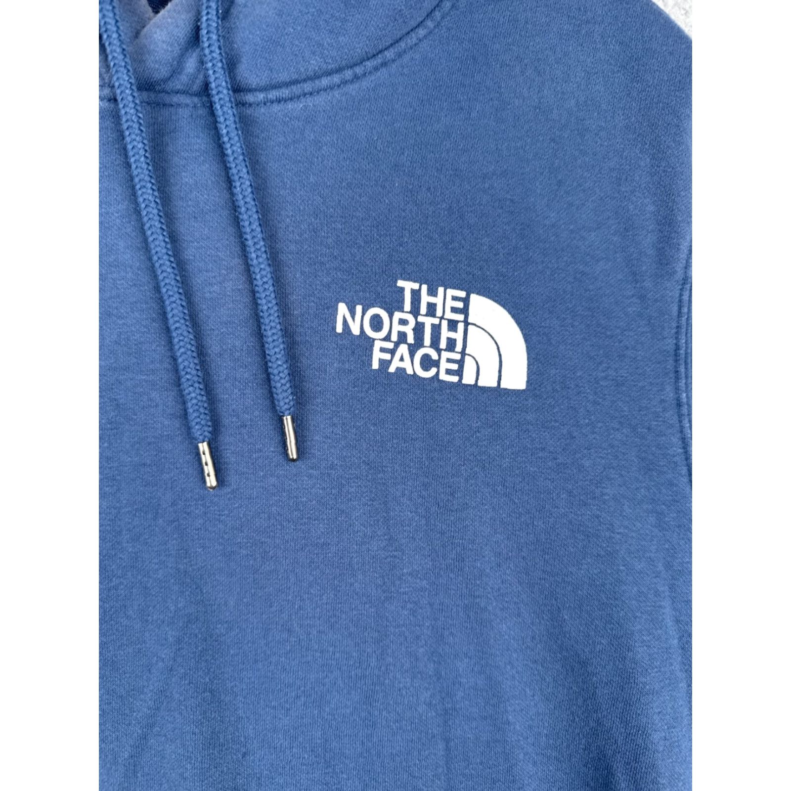 The North Face The North Face Men Hoodie Pullover Sweatshirt Blue Cotton Blend Pocket Crew Neck Size US M / EU 48-50 / 2 - 6 Thumbnail