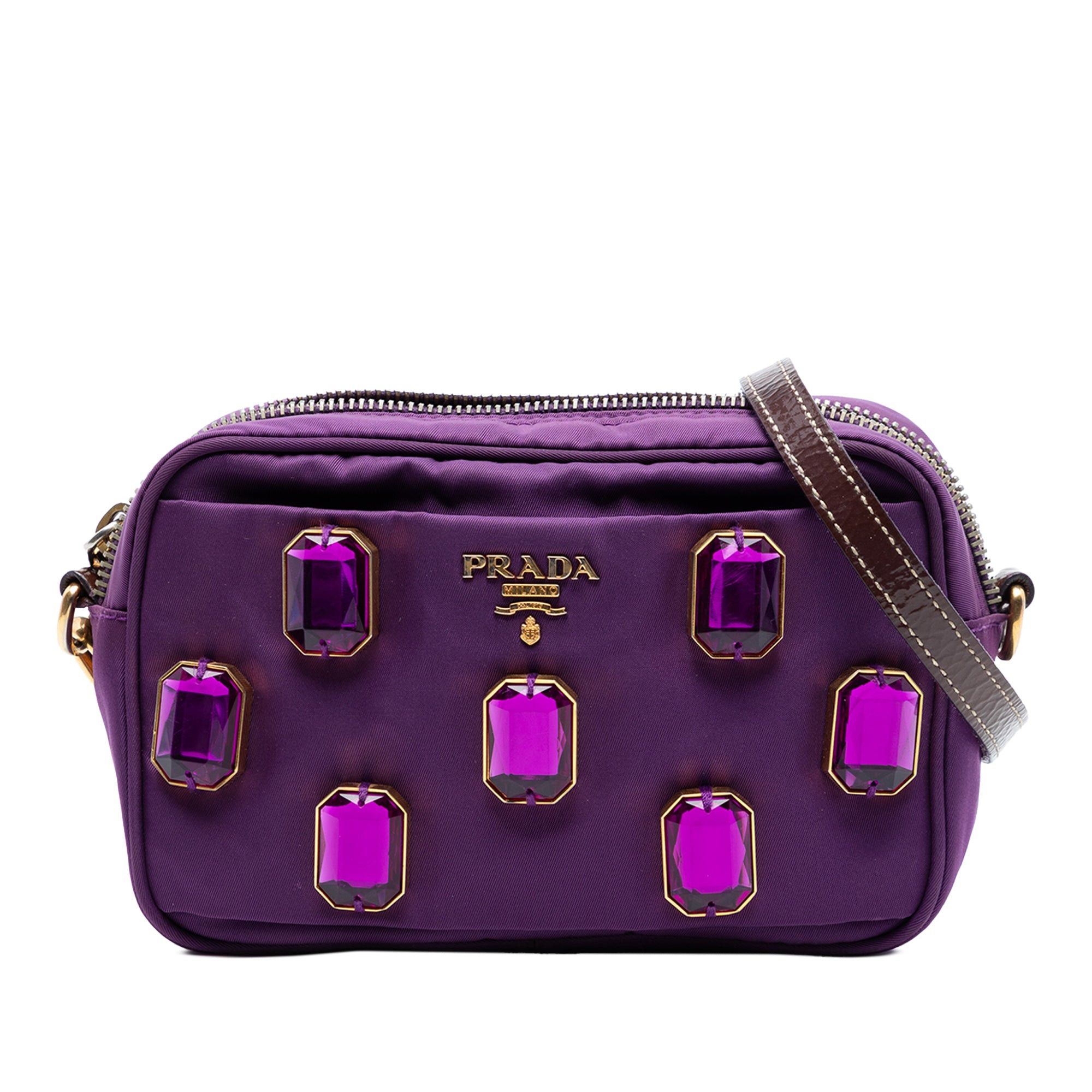 Prada Tessuto Pietre Camera Bag Size ONE SIZE - 1 Thumbnail