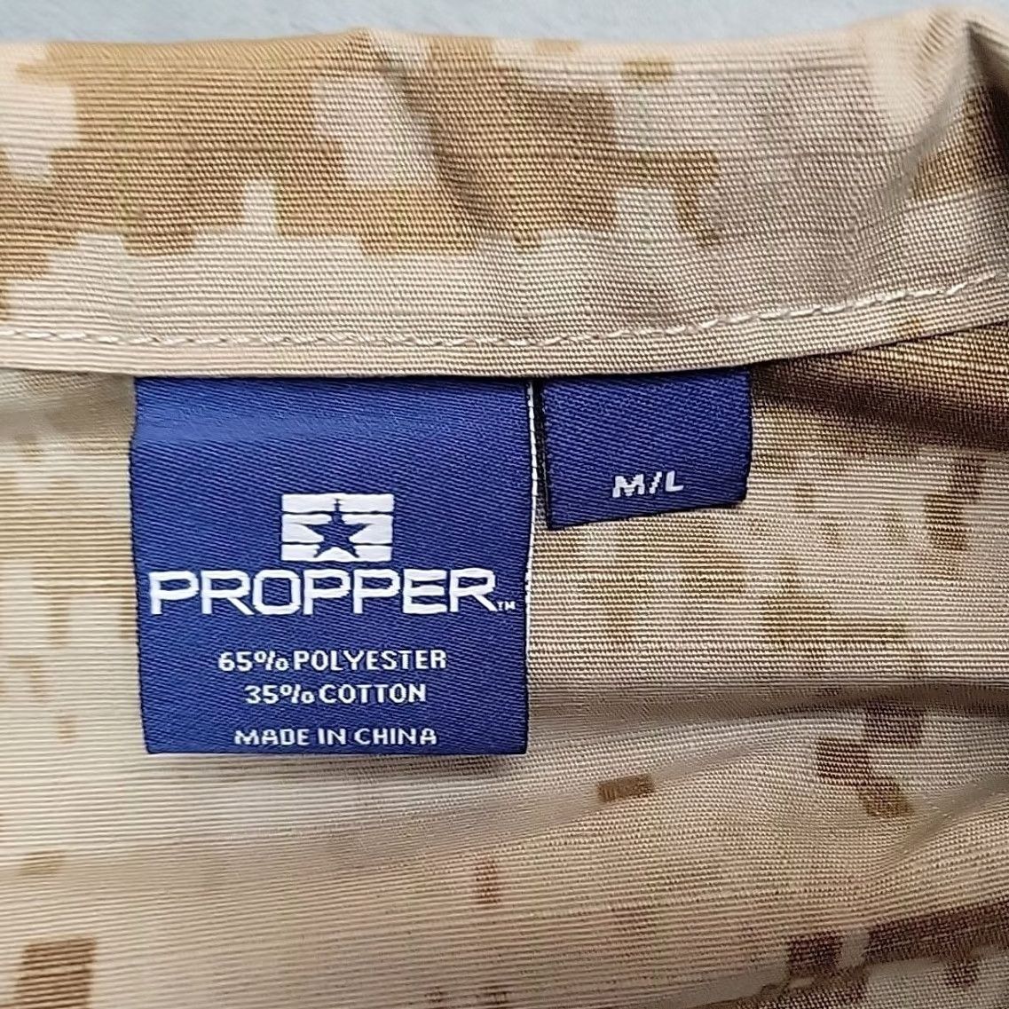 Propper Propper Military Combat MARPAT Shirt Mens M Desert Digital Camo Button-Up Camouflage For Casual Outdoor Size US M / EU 48-50 / 2 - 4 Thumbnail