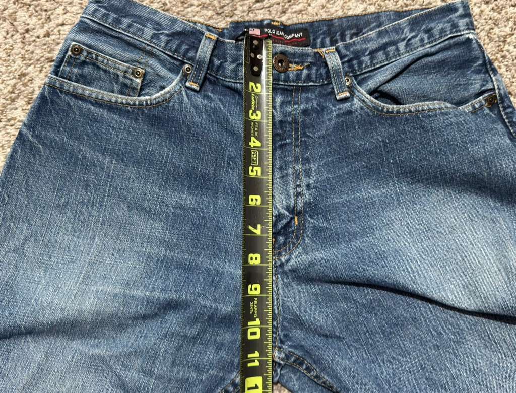 Polo Ralph Lauren 90's RL Polo Jeans Co. Ralph Lauren "Woodrow" Jeans 30x30 Size US 30 / EU 46 - 6 Thumbnail