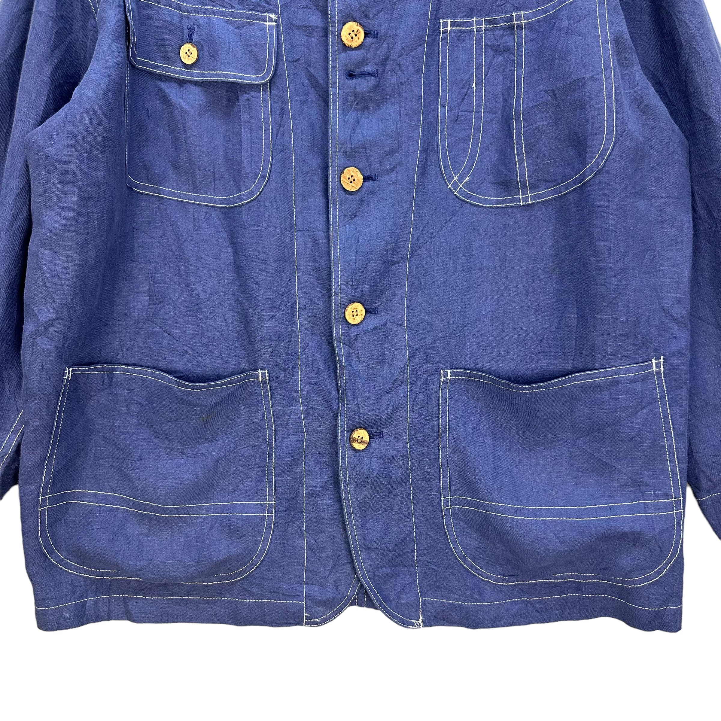 JUN MEN JUN MEN CASUAL JACKET #8258-218 Size US XL / EU 56 / 4 - 3 Thumbnail
