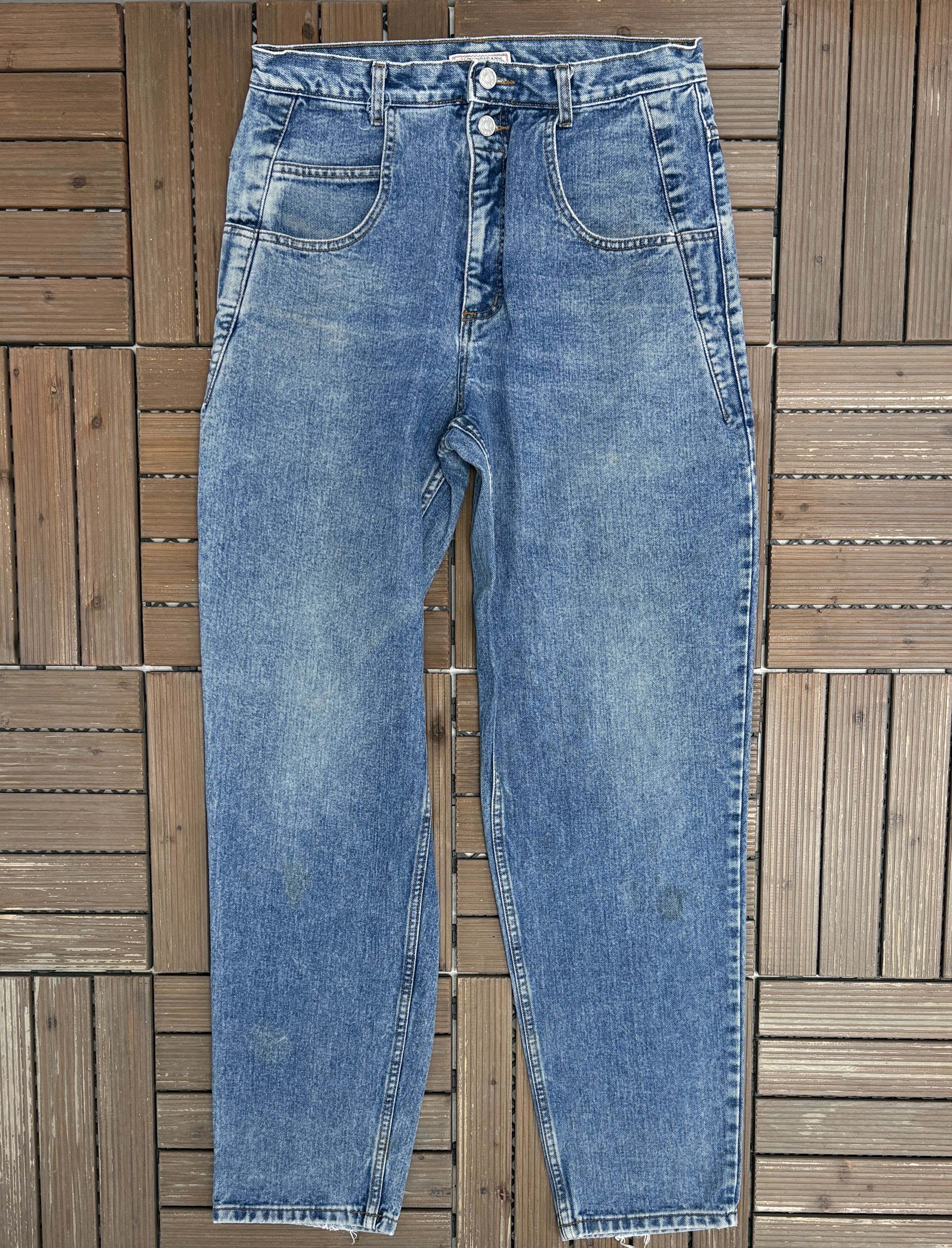 Guess Guess Straight Leg Vintage Blue Denim Jeans Size US 36 / EU 52 - 2 Thumbnail