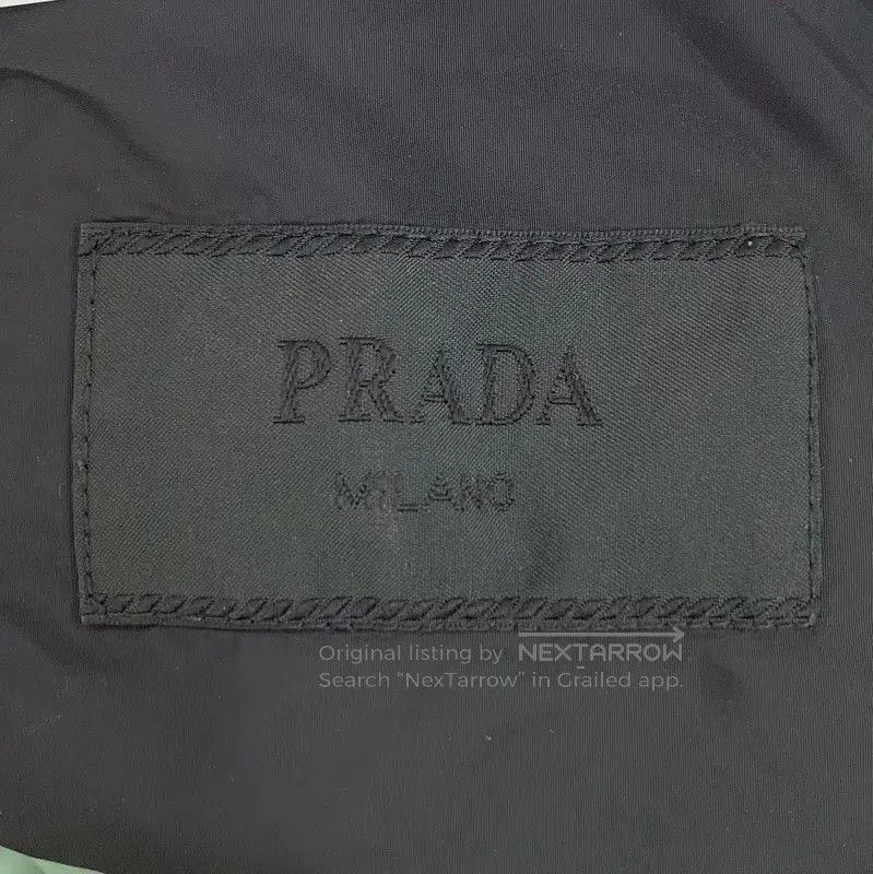 Prada Prada Men's Lightweight Green Nylon Jacket. Size US M / EU 48-50 / 2 - 4 Thumbnail