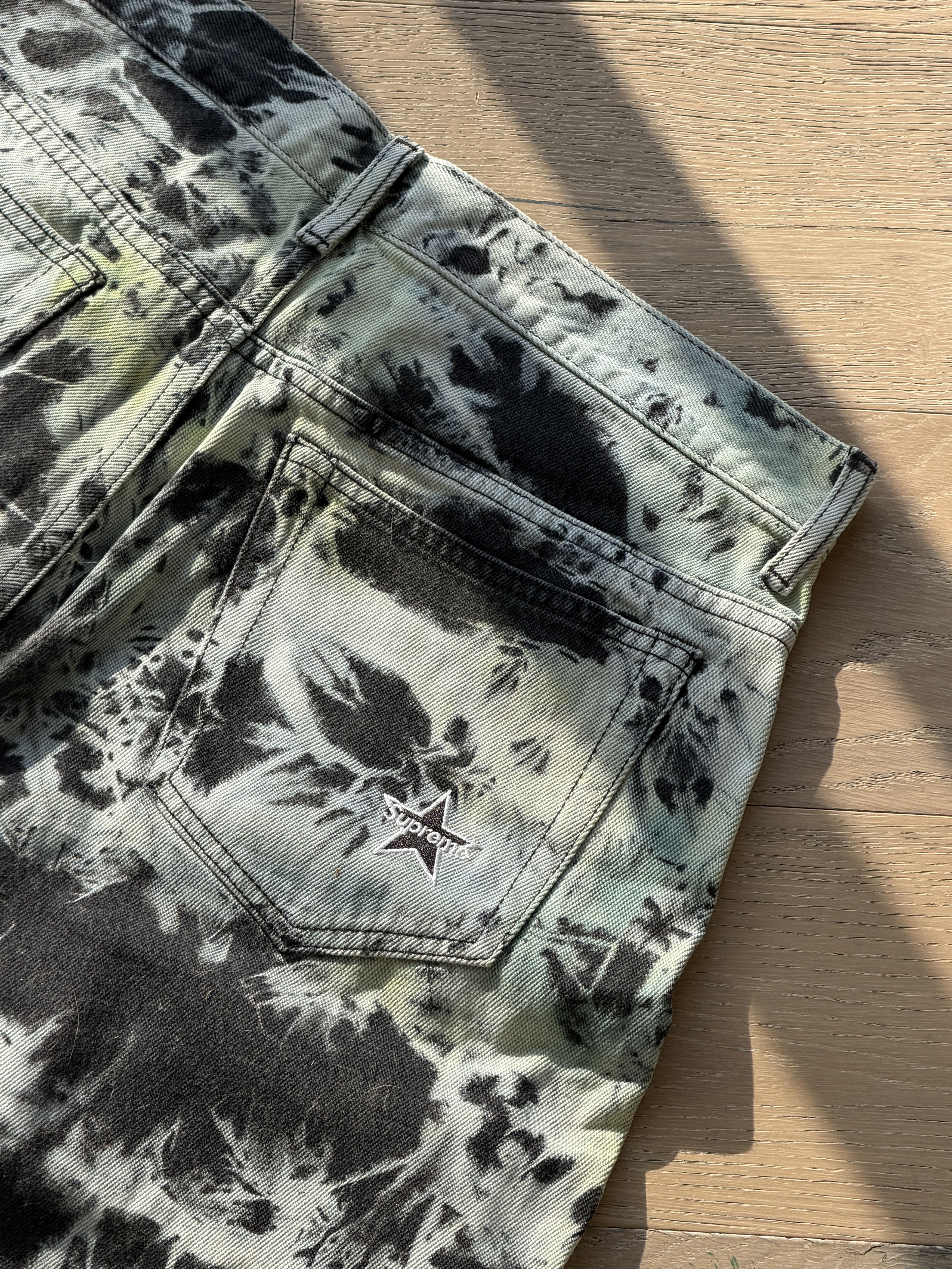 Supreme Supreme Tie Dye Regular Jeans Size US 32 / EU 48 - 6 Thumbnail
