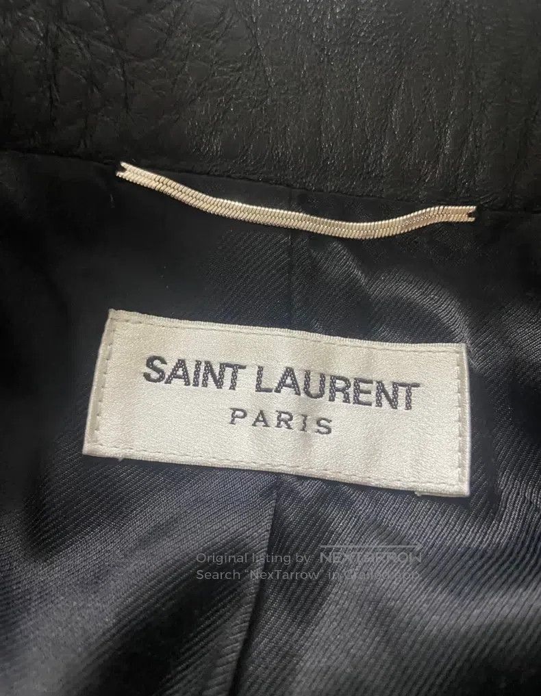 Saint Laurent Paris Saint Laurent Paris Leather Jacket Size US S / EU 44-46 / 1 - 3 Thumbnail
