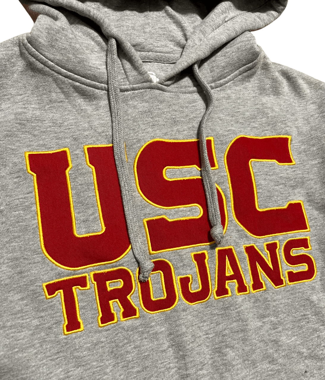 NCAA USC Trojans NCAA Embroidered Gray Pullover Hoodie Sweatshirt Size US S / EU 44-46 / 1 - 2 Thumbnail