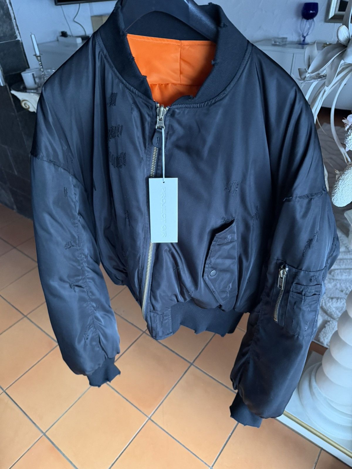PROJECT G/R PROJECT G/R REVERSIBLE PUFFER BOMBER JACKET SIZE 1 Size US M / EU 48-50 / 2 - 7 Thumbnail