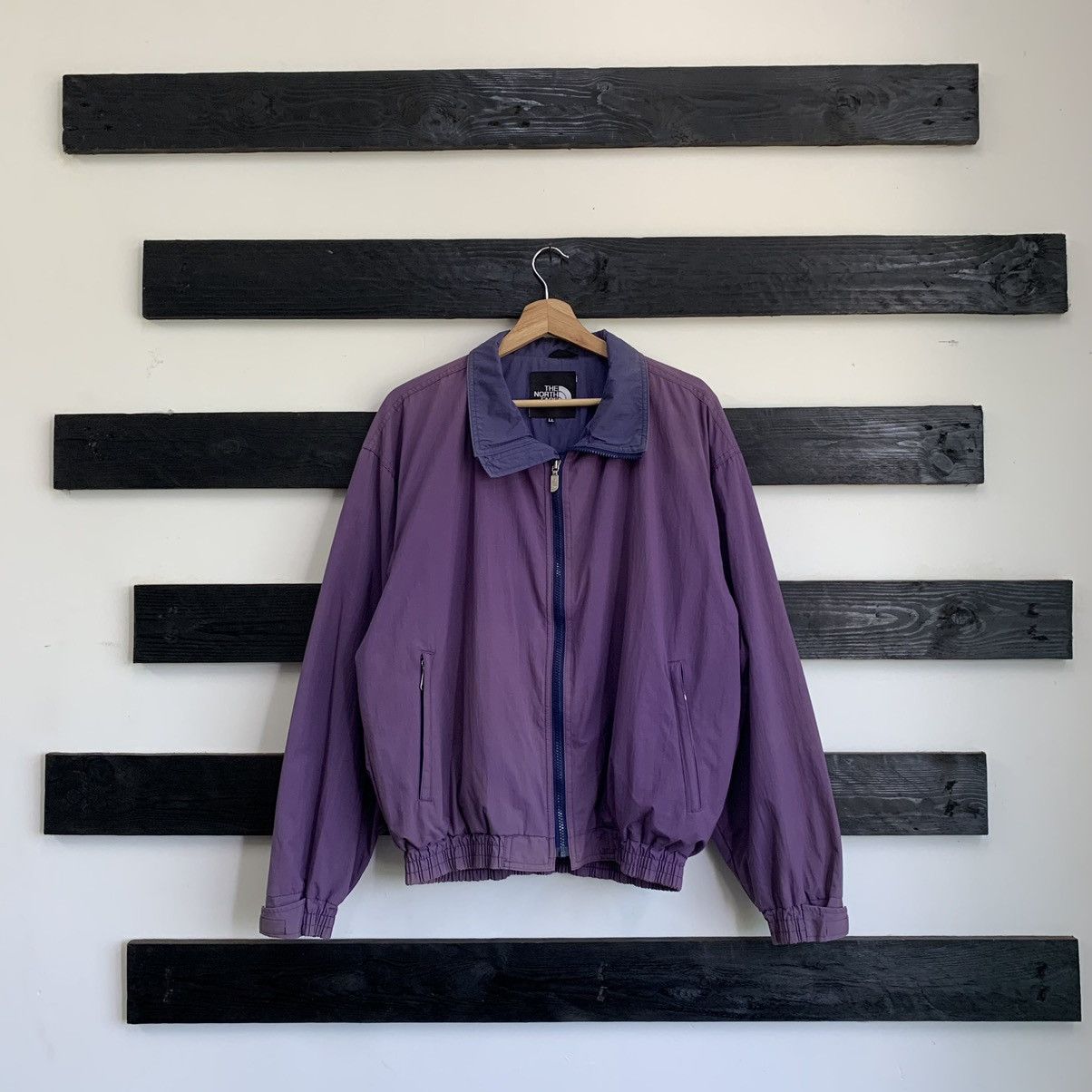 The North Face × Vintage Distressed Vintage The North Face Big Logo Windbraker Size US L / EU 52-54 / 3 - 3 Thumbnail
