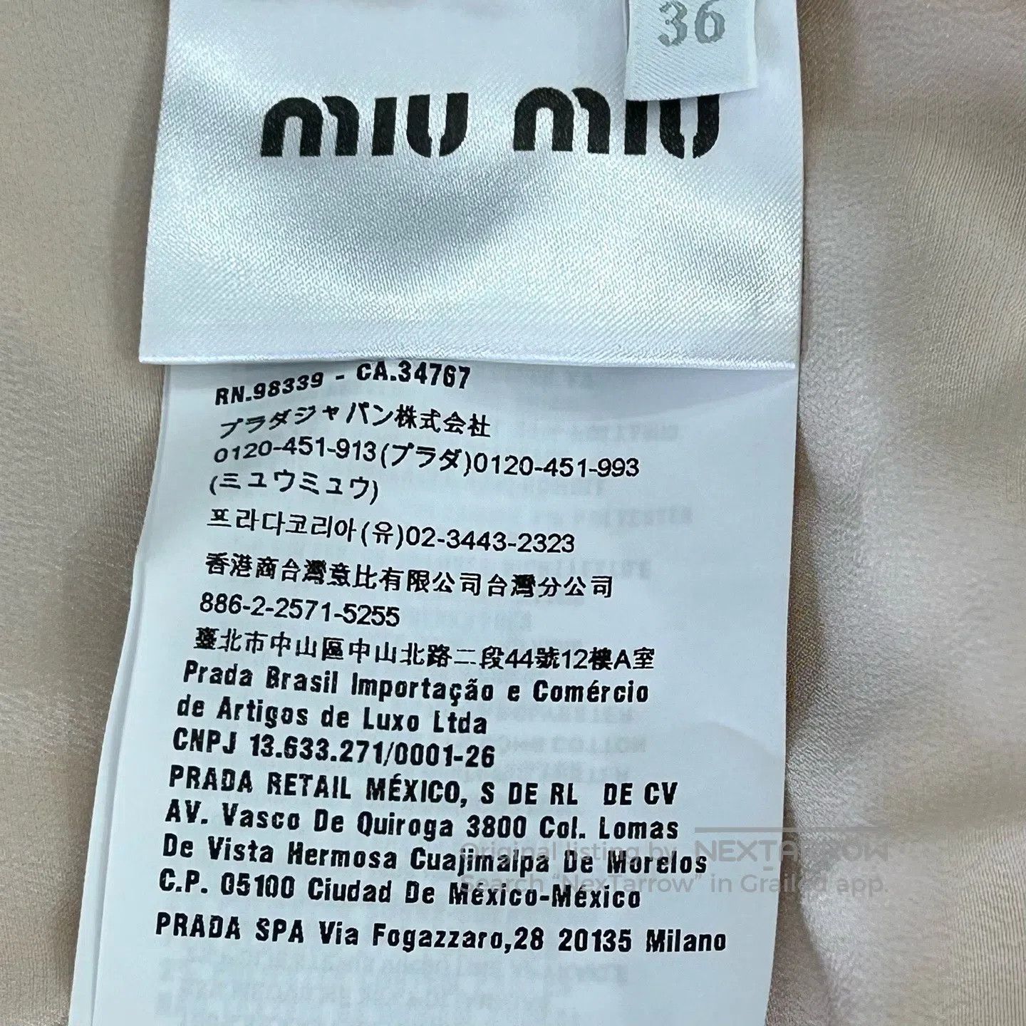 Miu Miu Miu Miu size36 Lace-trimmed silk short-sleeved top made fro Size S / US 4 / IT 40 - 4 Thumbnail