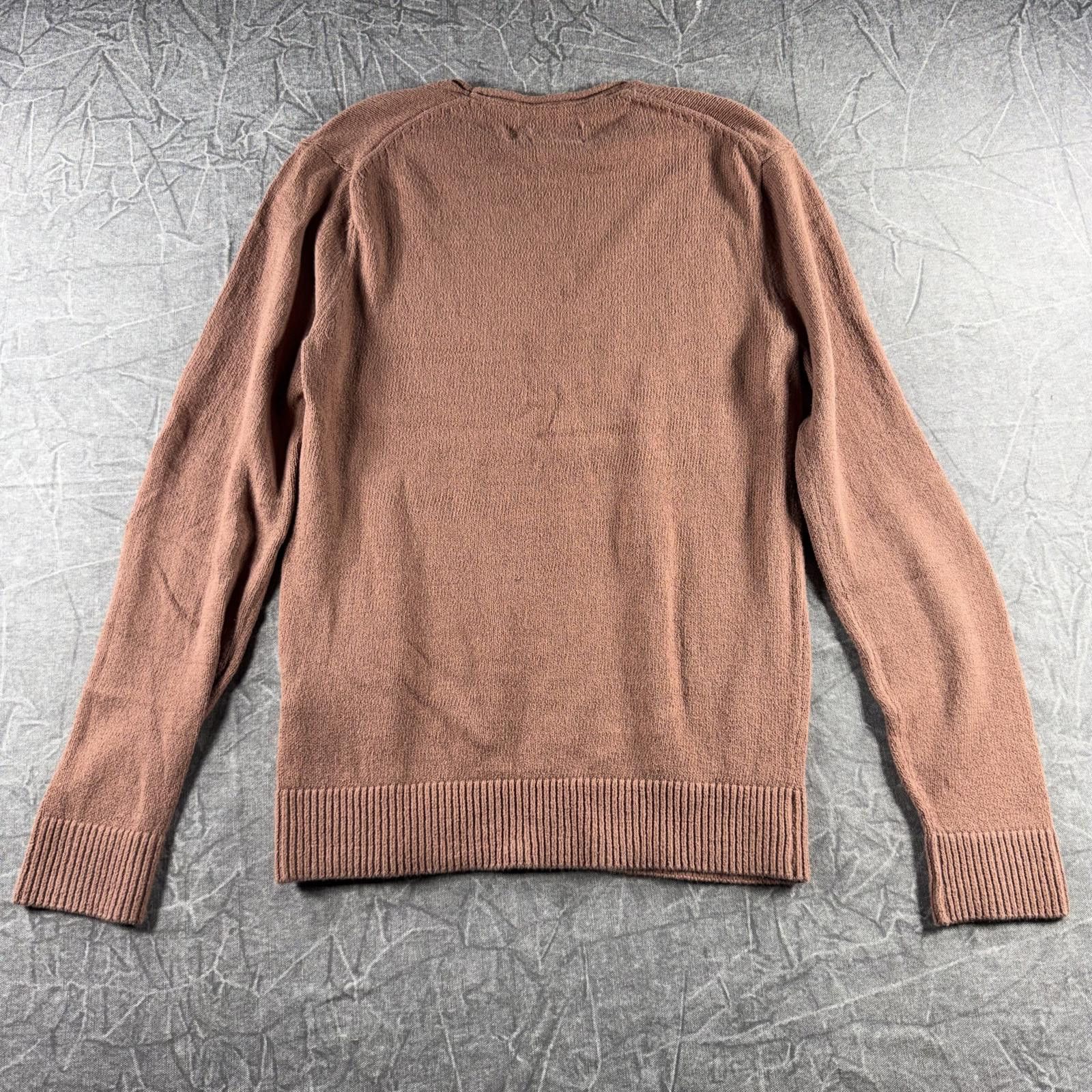 Abercrombie & Fitch Abercrombie Shirt Women's S Brown Knit Long Sleeve Size S / US 4 / IT 40 - 7 Thumbnail