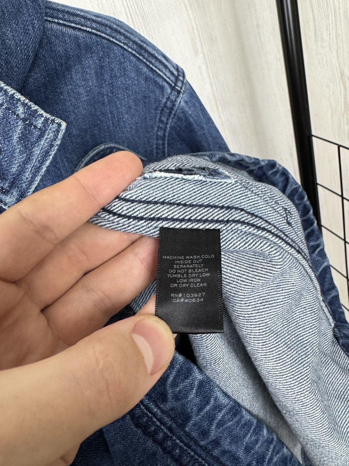 Marc by Marc Jacobs MARC BY MARC JACOBS 4-Pocket Denim Hooded Jacket 40s US Navy Size US M / EU 48-50 / 2 - 16 Thumbnail