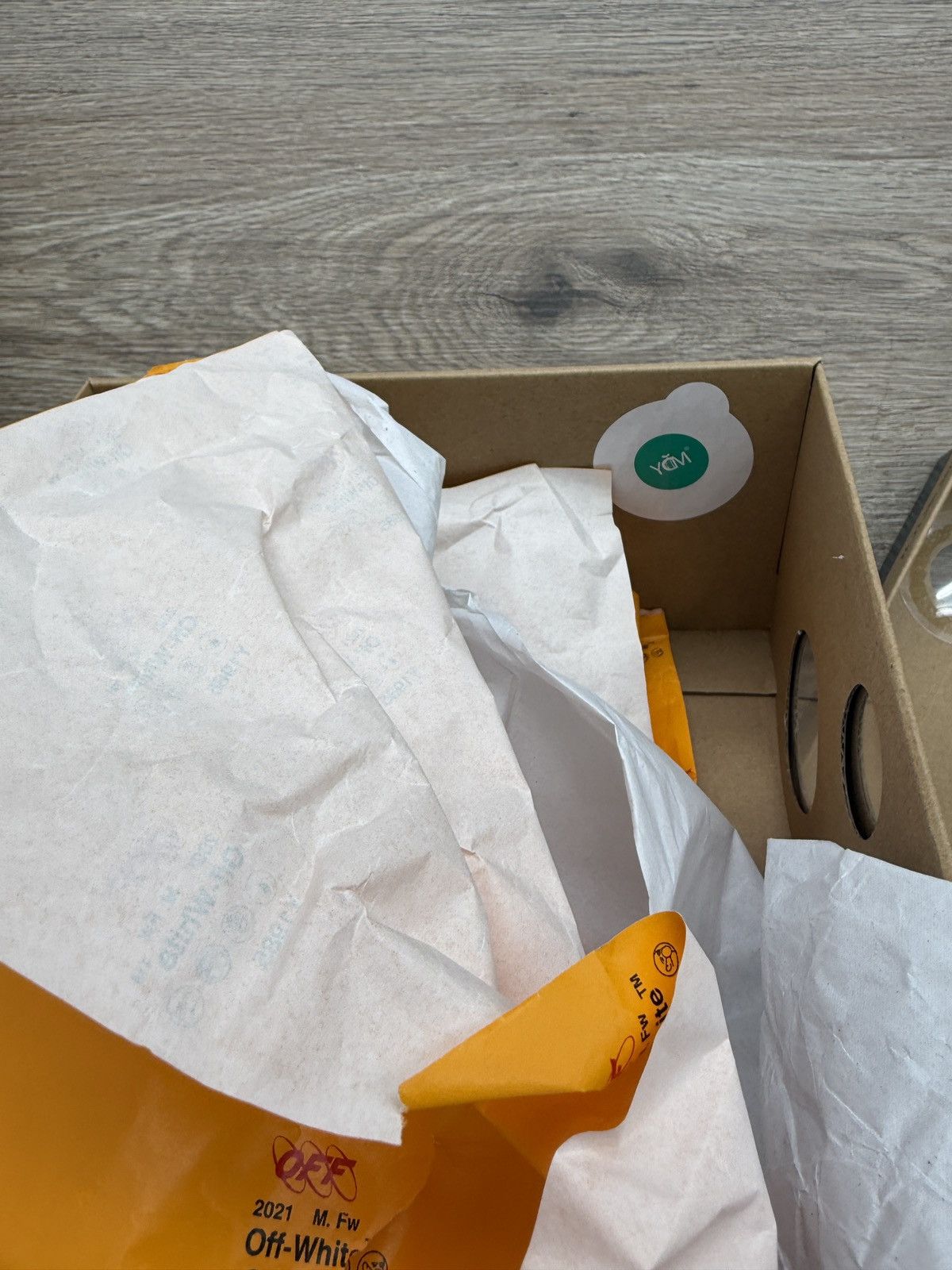 Nike × Off-White Off White Lot 12 Dunks Size US 11.5 / EU 44-45 - 10 Thumbnail