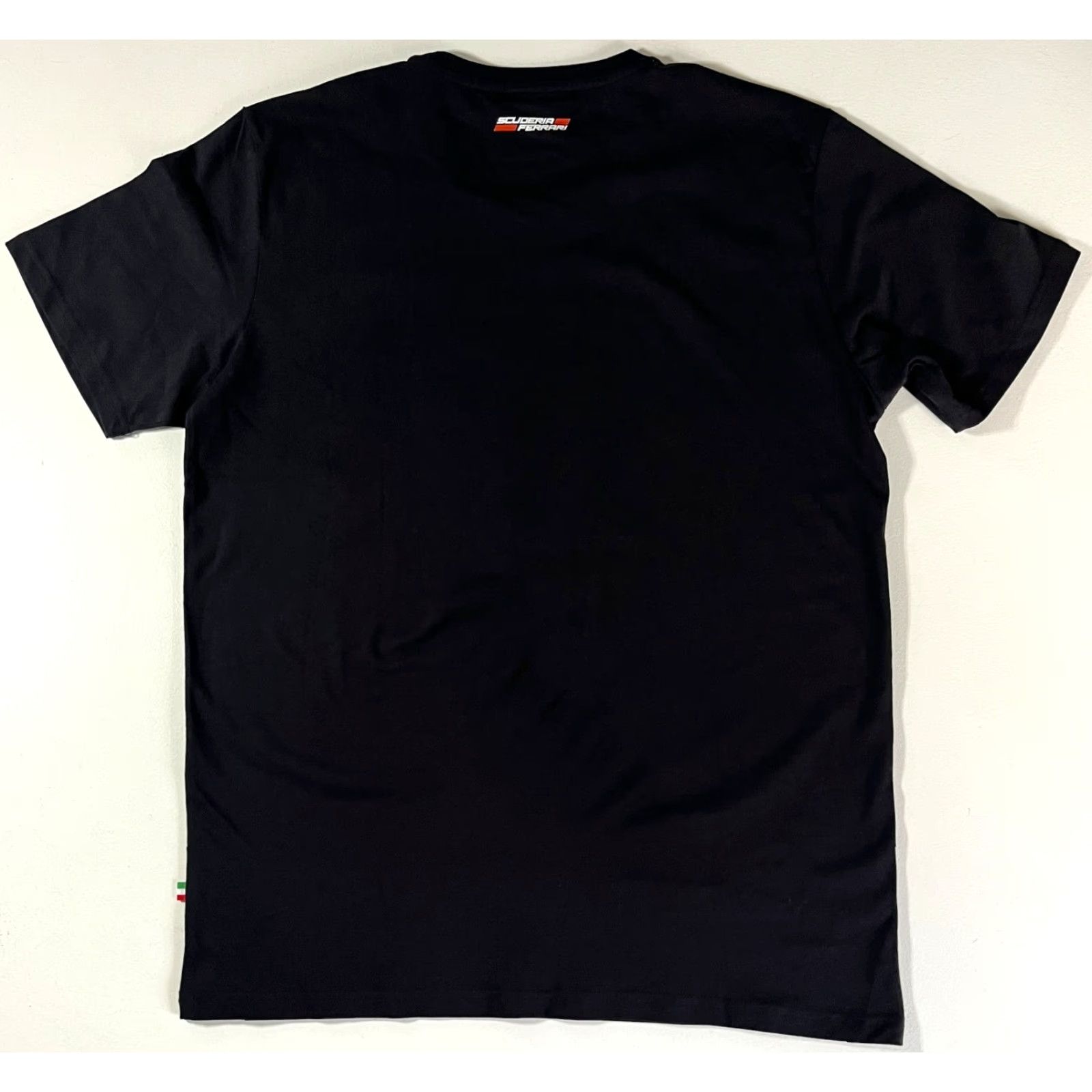 Ferrari Branded London Men's Ferrari SF Logo T-Shirt Branded London Official Licensed Sz L Black Cotton Short Sleeve Crew Neck Logo 2000s Cars Racing Mens Size US L / EU 52-54 / 3 - 4 Thumbnail