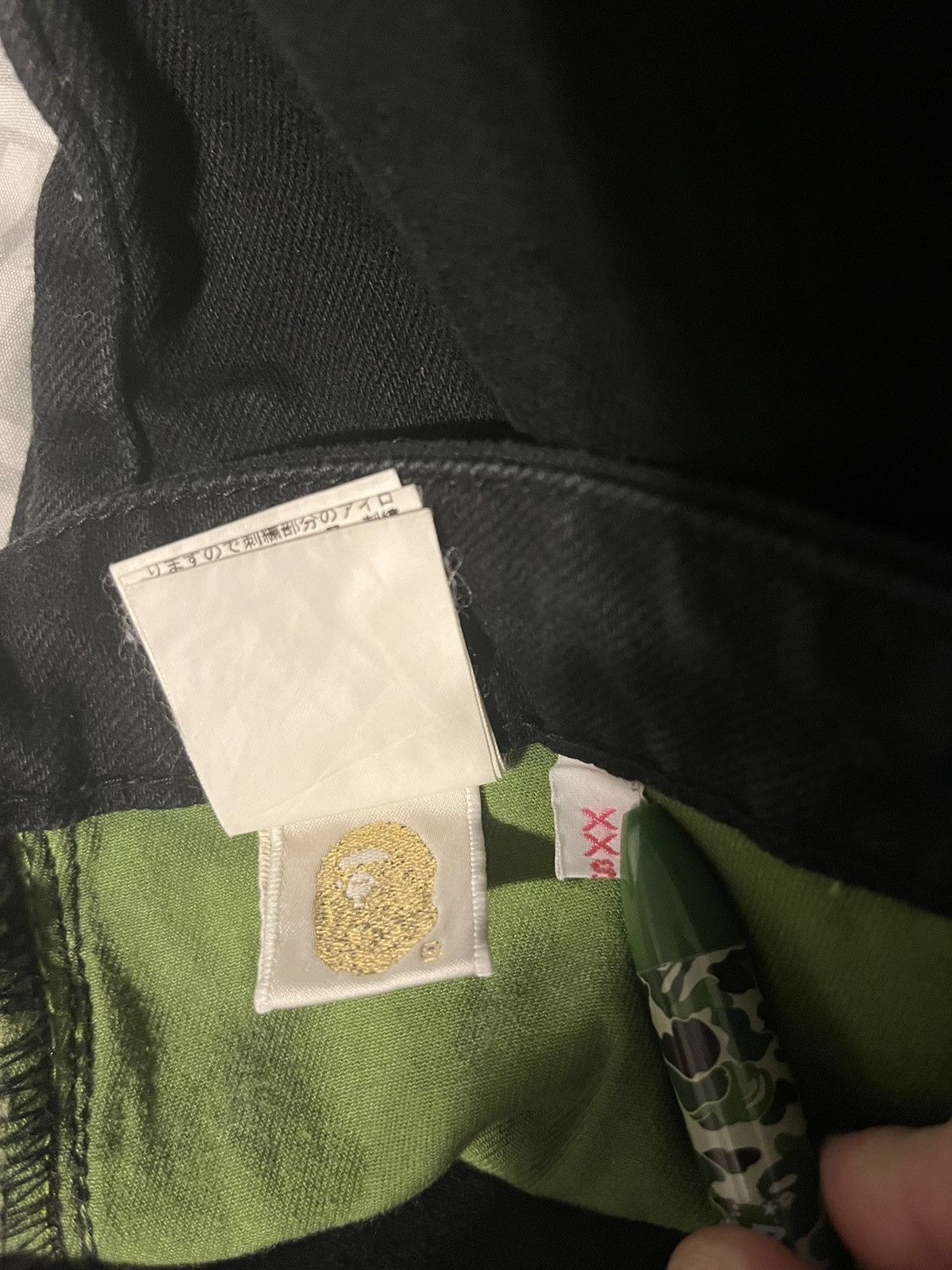 Bape Star Jeans Black