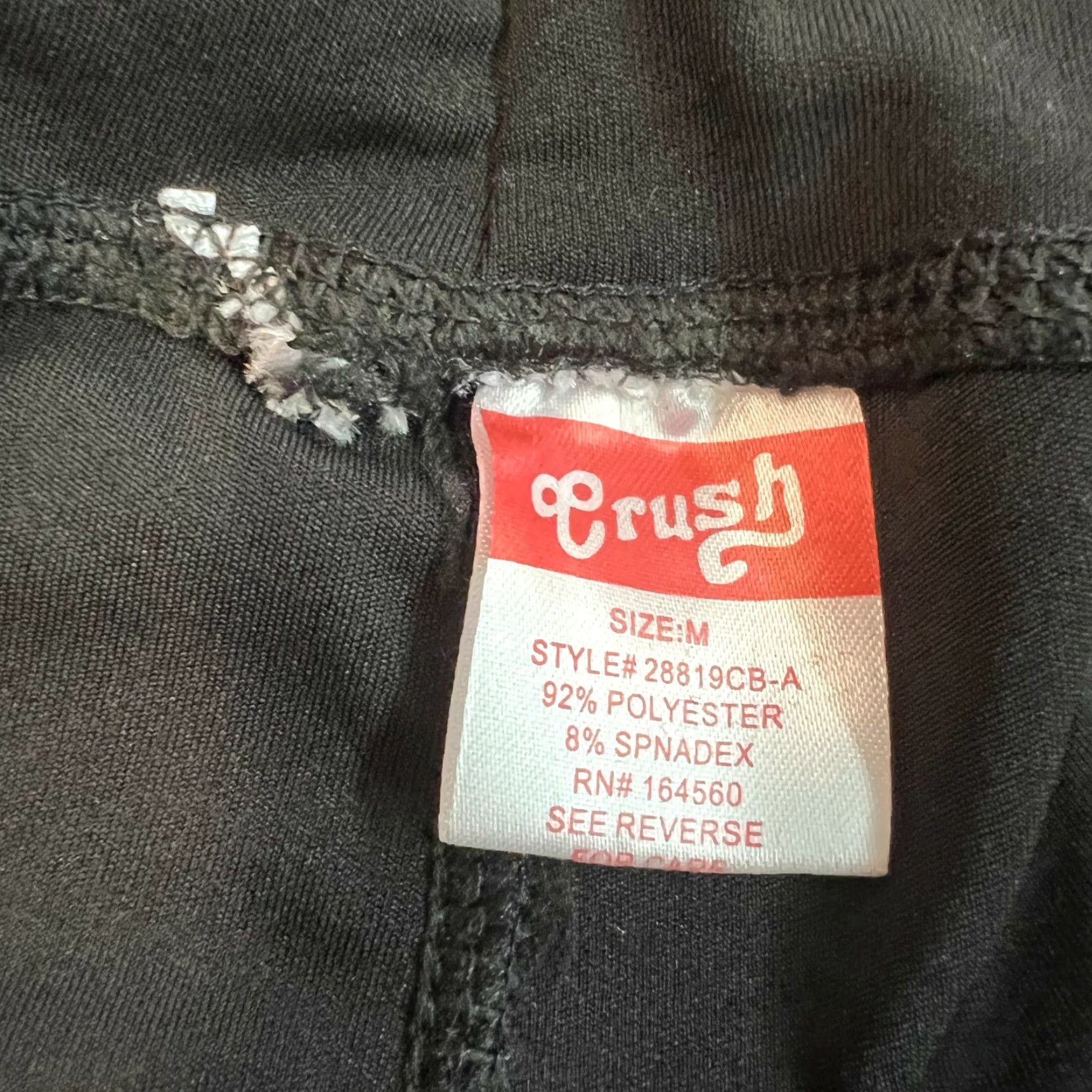 Vintage Crush Womens Stretch Pull On Black Activewear Leggings M Pack Of 3 Size 32" / US 10 / IT 46 - 6 Thumbnail
