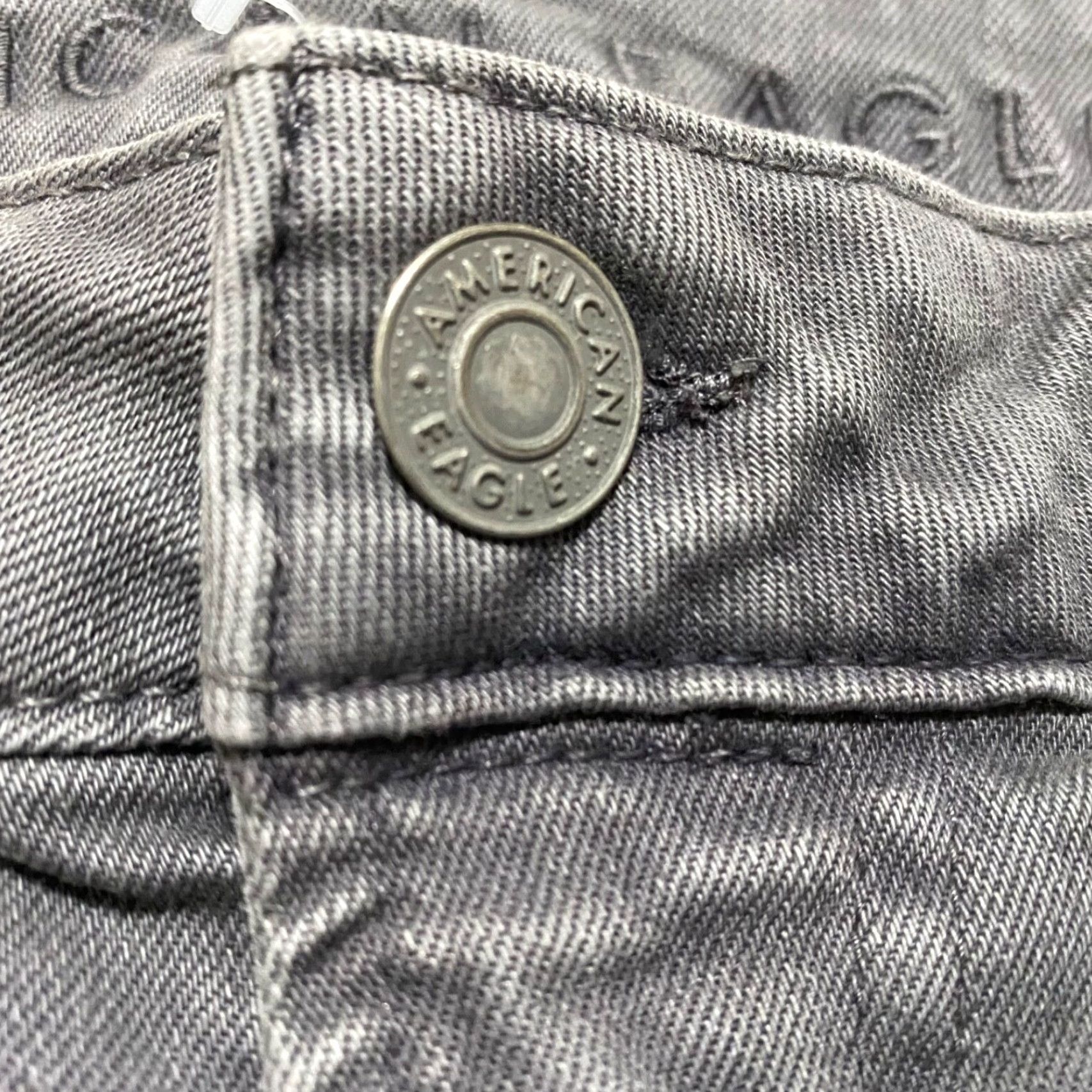 American Eagle Outfitters American Eagle Mens Jeans 29x32 Gray Denim Skinny Leg Mid Rise Medium Wash Size US 28 / EU 44 - 6 Thumbnail
