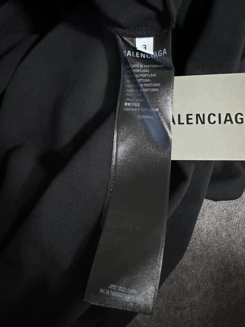 Balenciaga Balenciaga size 3 Rhinestone lace letter printed hooded pu Size L / US 10 / IT 46 - 5 Thumbnail