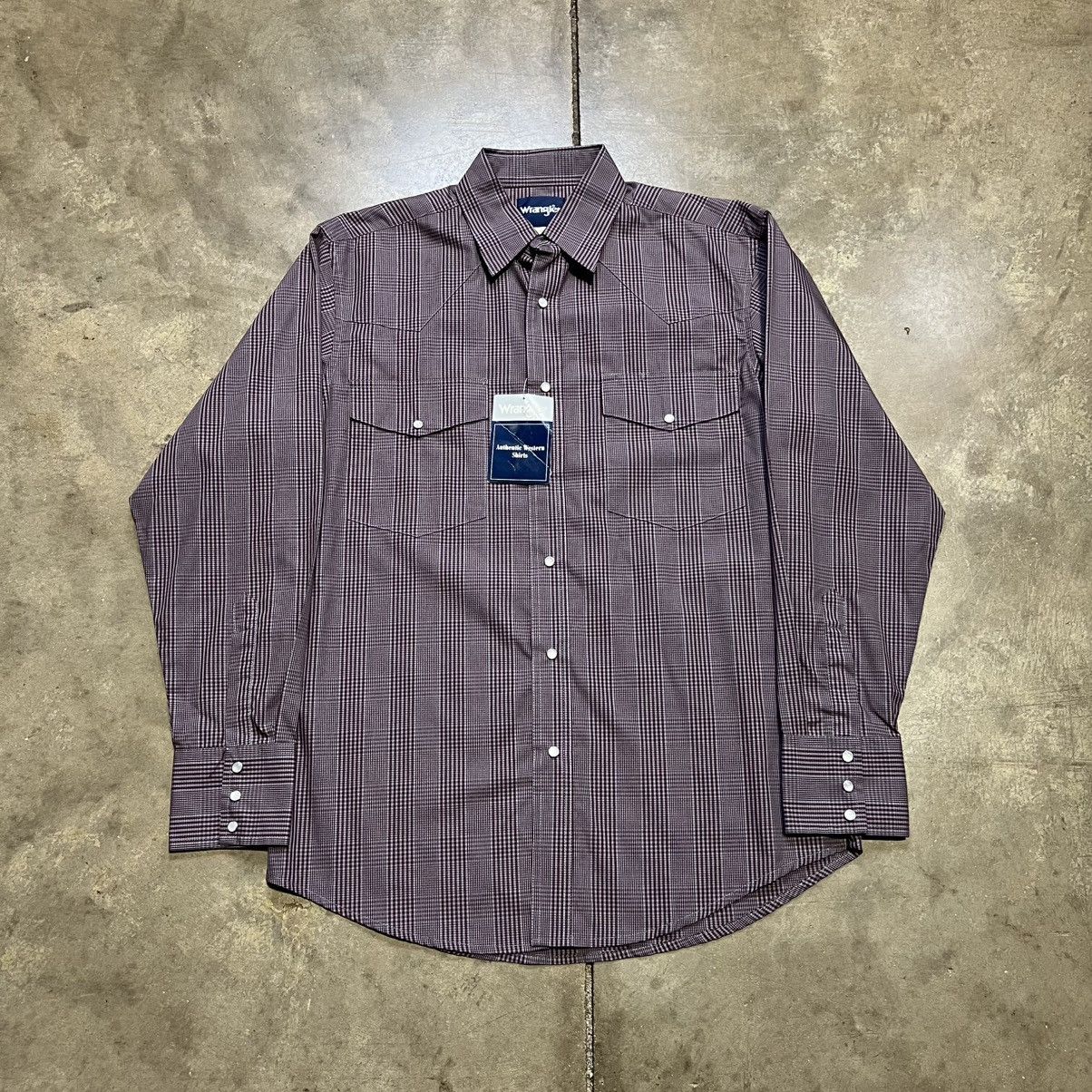 Wrangler Vintage Wrangler Western Pearl Snap Shirt Plaid Cowboy Rodeo Size US M / EU 48-50 / 2 - 1 Thumbnail