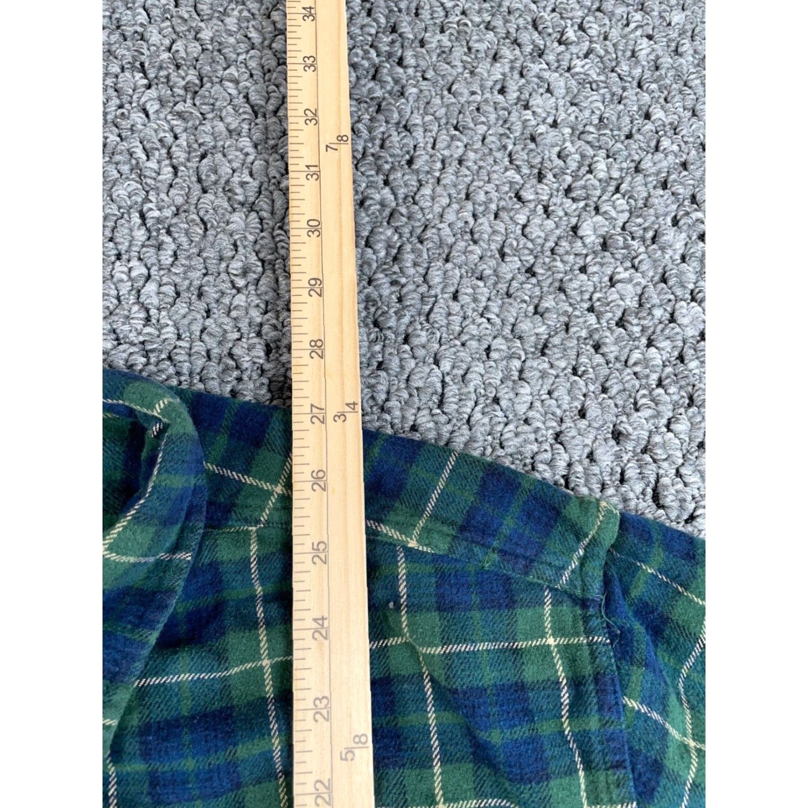 Abercrombie & Fitch VINTAGE Abercrombie & Fitch Oversized Flannel Shirt Men Medium Green Blue Tartan 90s Grunge Retro Size US M / EU 48-50 / 2 - 6 Thumbnail