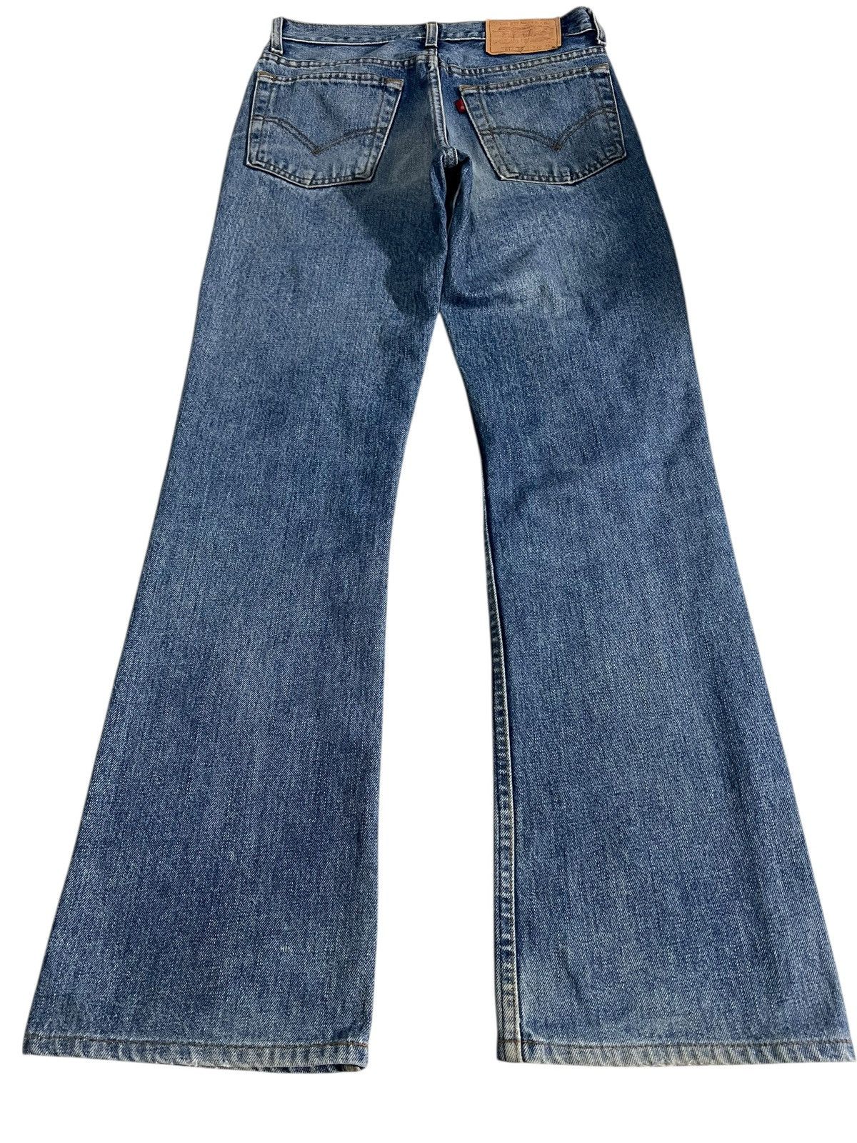 Levi's Vintage Flare Levi’s 517-03 Single R Distress Mud Wash Jean Size US 28 / EU 44 - 2 Thumbnail