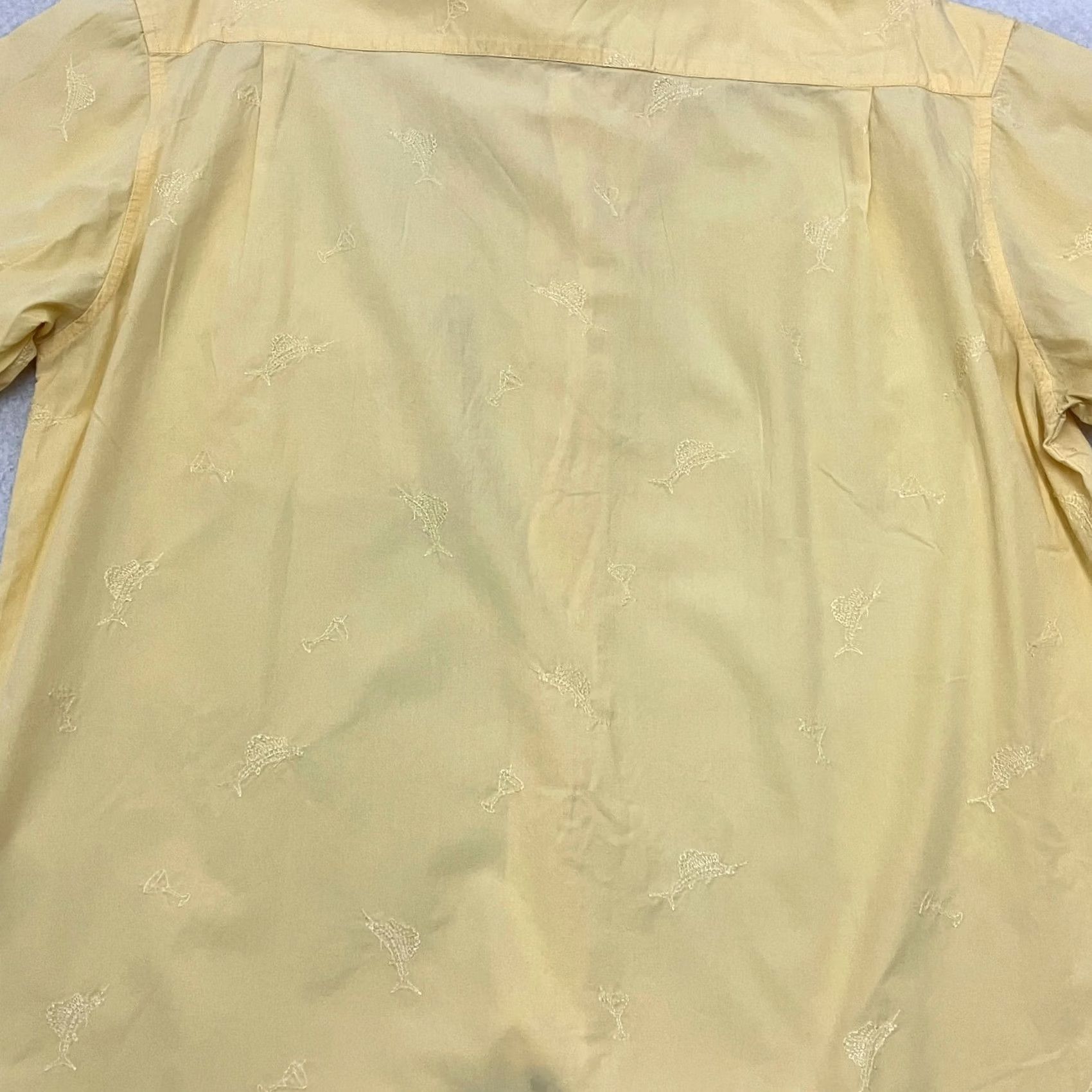 Vintage Columbia Shirt Mens Large Yellow Short Sleeve Button Up Casual Outdoor Size US L / EU 52-54 / 3 - 4 Thumbnail