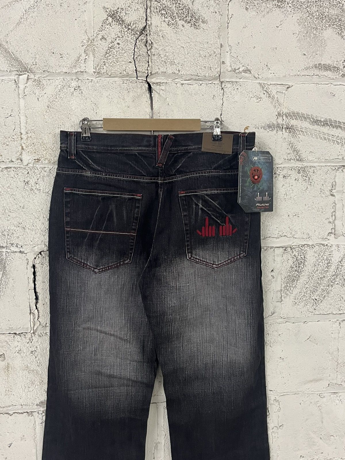 Southpole Y2k southpole style baggy fit wide leg faded denim opium Size US 38 / EU 54 - 3 Thumbnail