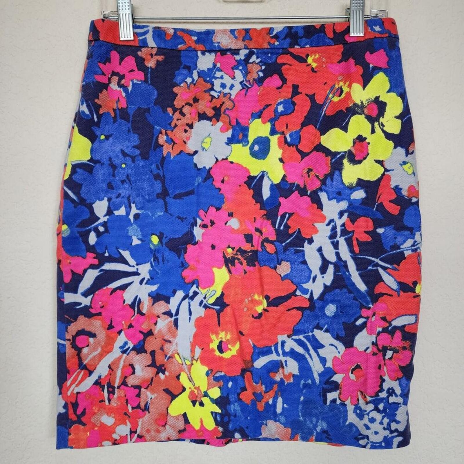 Other Ann Taylor Loft 10P Floral Skirt Size 32" / US 10 / IT 46 - 1 Thumbnail