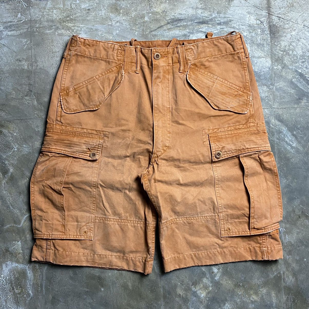 RRL Ralph Lauren RRL Dyed Cargo Shorts Size US 32 / EU 48 - 1 Thumbnail