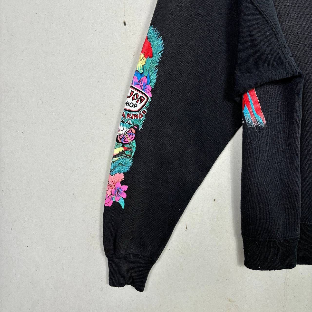 Ron Jon Surf Shop Sun Faded 1992 Ron Jon Surf Shop Sweatshirt Tropical Black Size US M / EU 48-50 / 2 - 7 Thumbnail