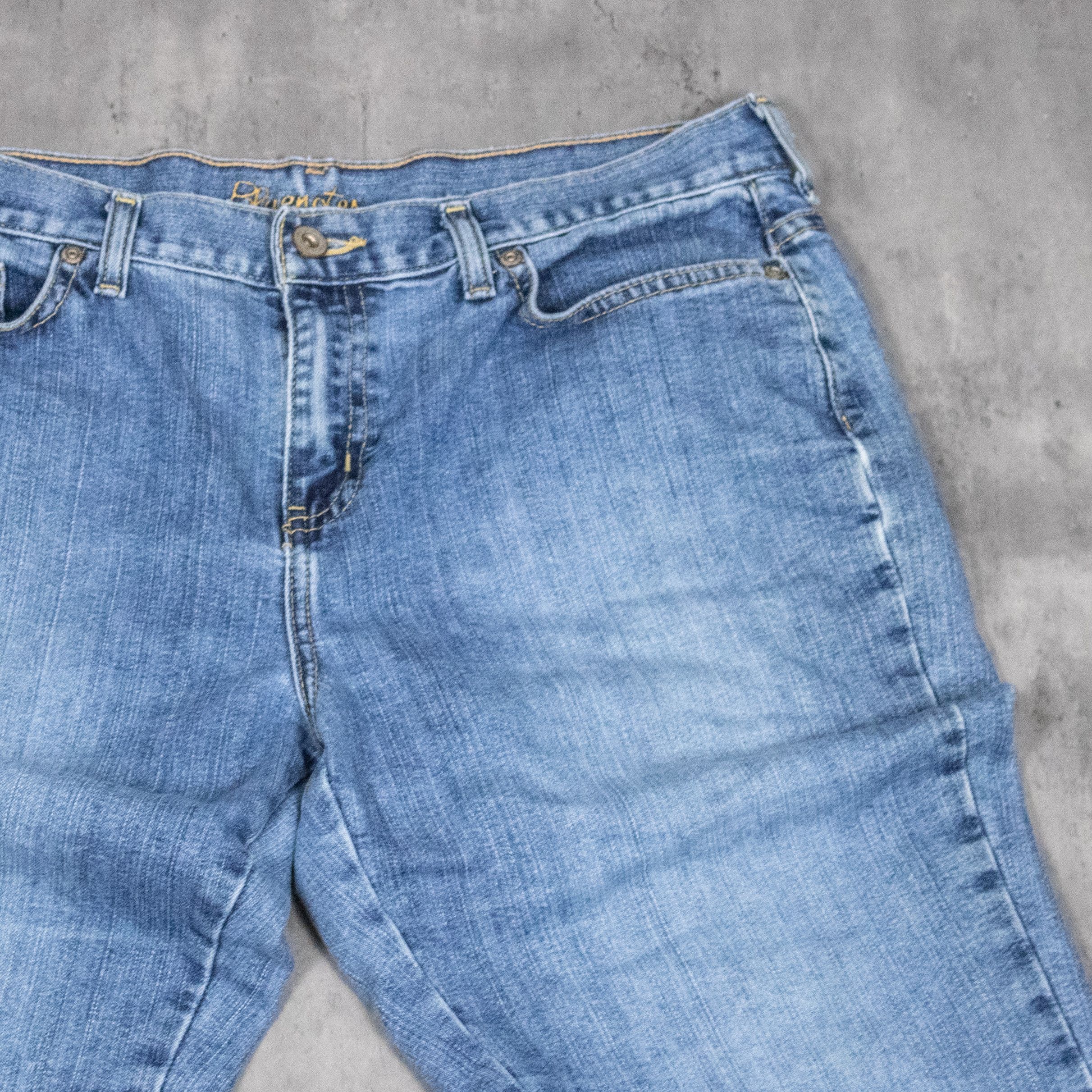 Japanese Brand Y2K 2000's Midwash Baggy Relax Fit Wide JNCO Denim Pant's Size US 34 / EU 50 - 7 Thumbnail