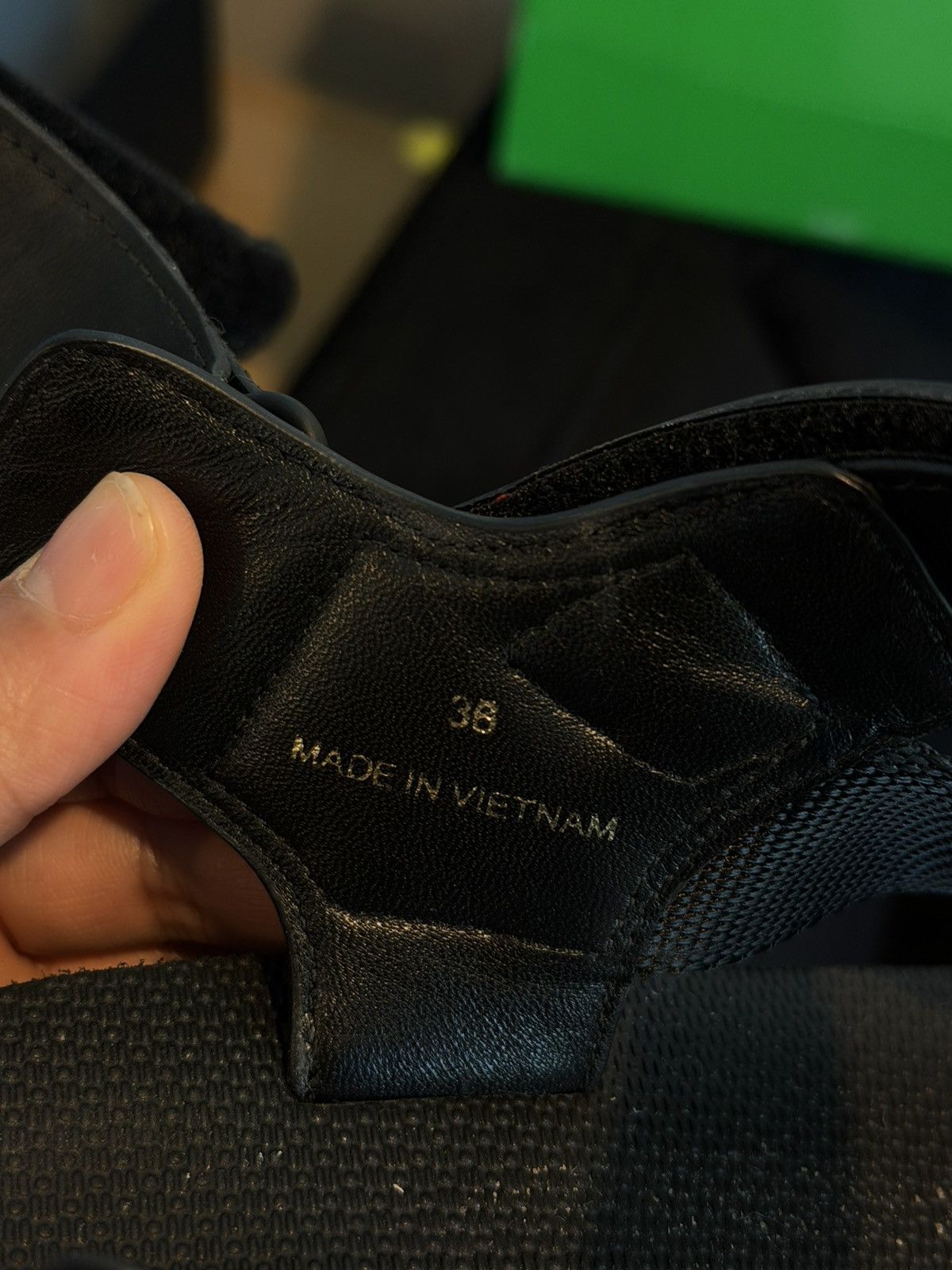 Prada Prada Nylon Strap Sandals – Black Size US 6 / IT 36 - 5 Thumbnail