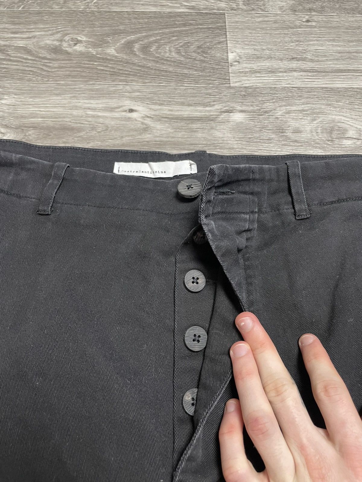 Nostra Santissima Nostra Santissima Black Jeans Size US 36 / EU 52 - 10 Thumbnail