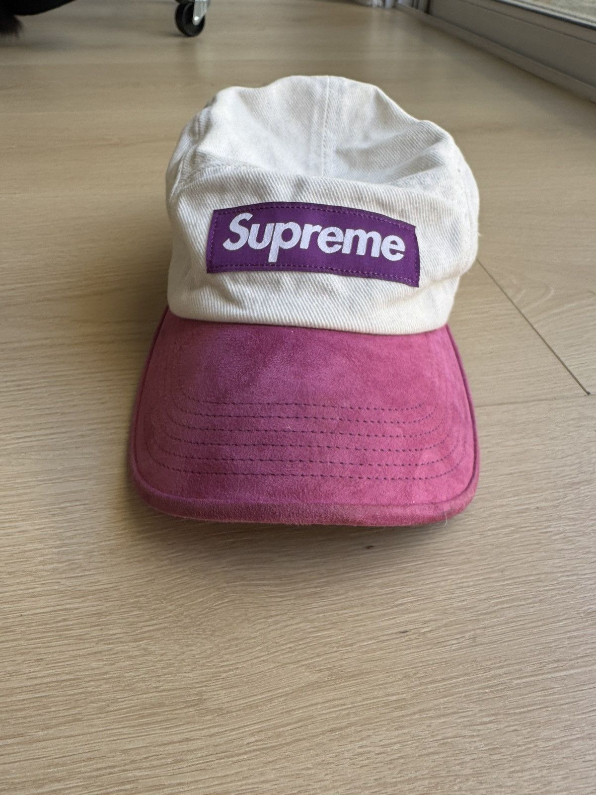 Supreme Supreme camp cap with Suede Brim Size ONE SIZE - 1 Thumbnail