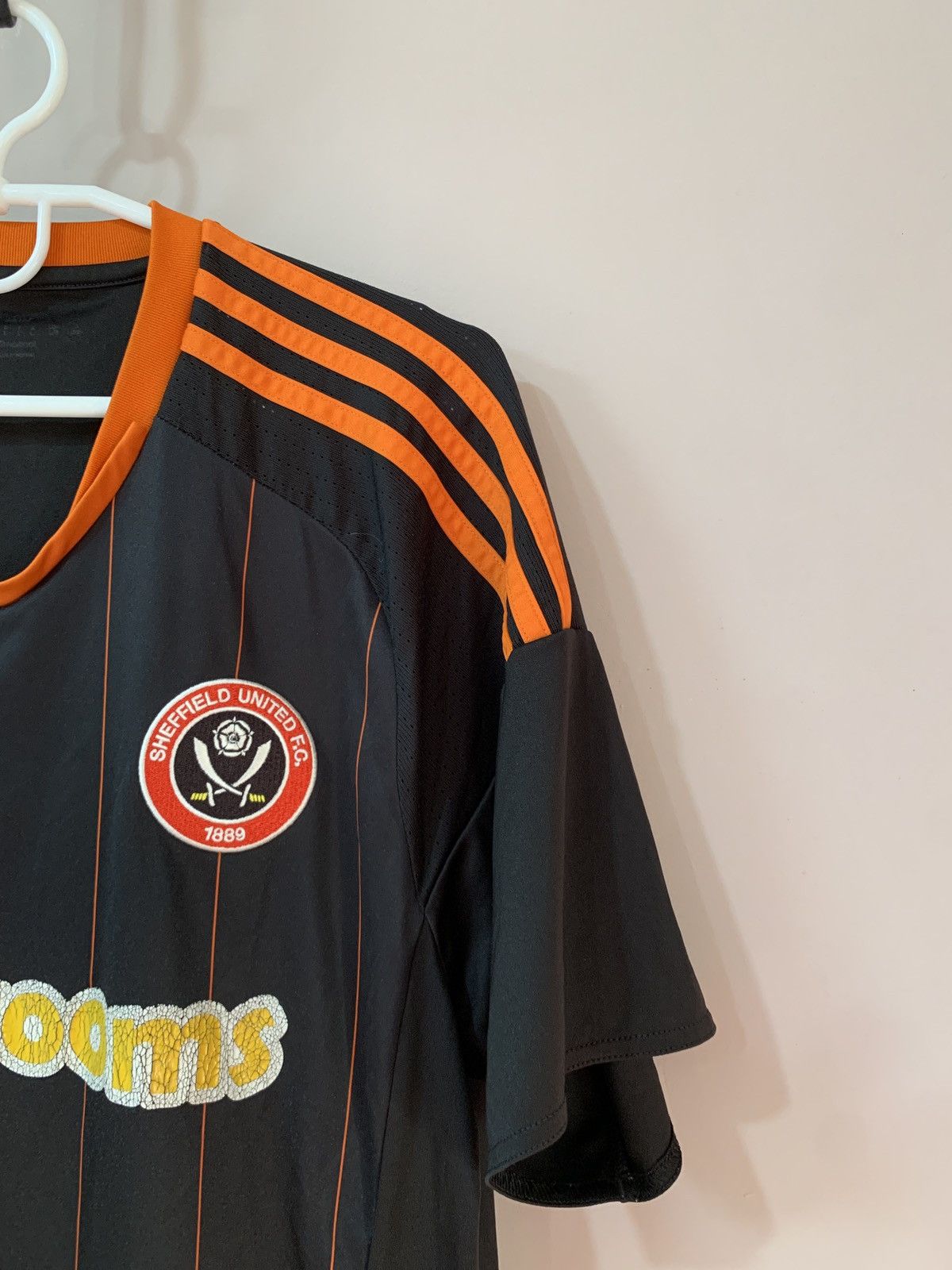 Adidas Sheffield United 2016 Away Football Shirt Adidas Soccer Sz M Size US M / EU 48-50 / 2 - 4 Thumbnail