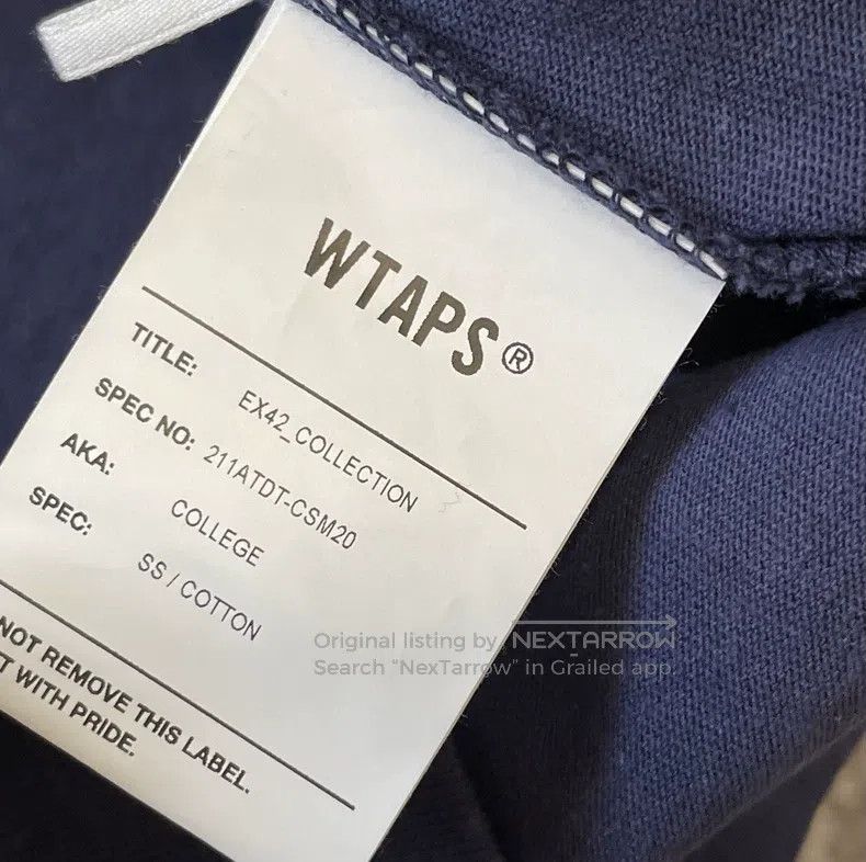 Wtaps Wtaps Sticker print short-sleeve T-shirt Size US L / EU 52-54 / 3 - 5 Thumbnail