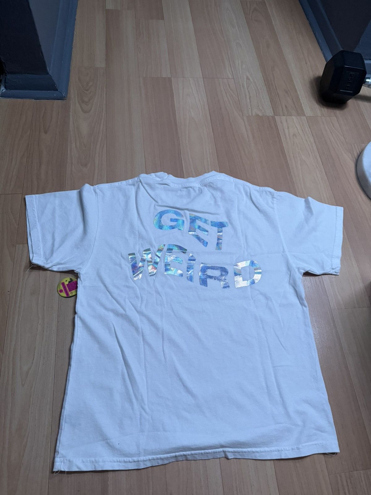Anti Social Social Club Anti Social Social Club Holographic “Get Weird Tee” Size US S / EU 44-46 / 1 - 5 Thumbnail