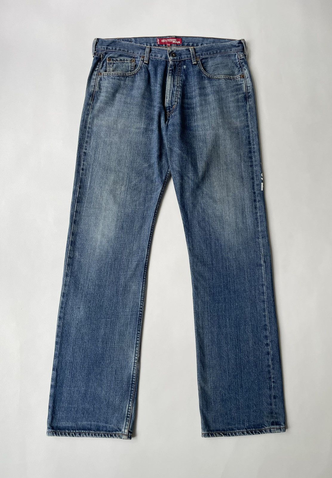 Comme des Garcons A/W 01 ‘Poem’ Print Denim Jeans Size US 34 / EU 50 - 22 Thumbnail