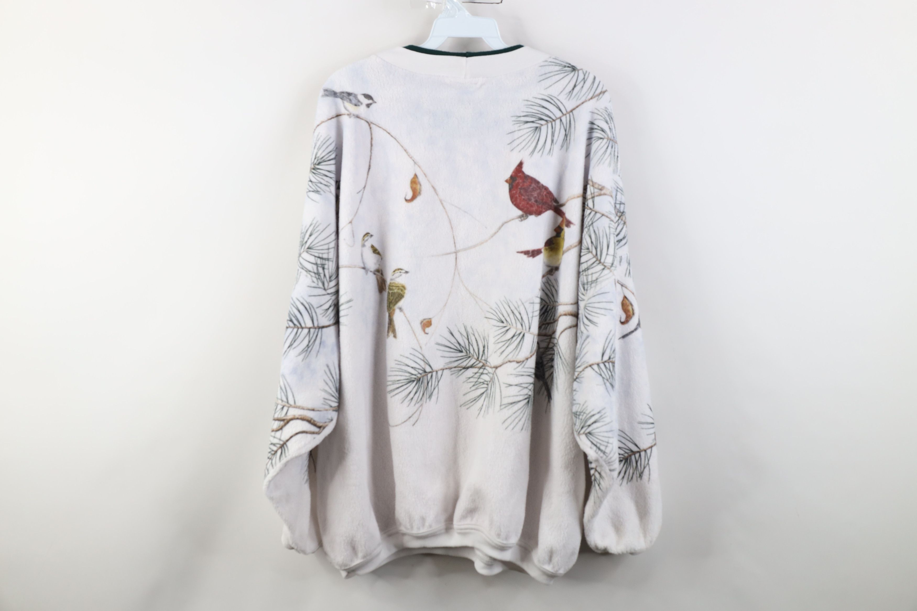 Vintage Vintage 90s Streetwear Bird Nature All Over Print Sweatshirt Size 3XL / US 20-22 - 12 Thumbnail